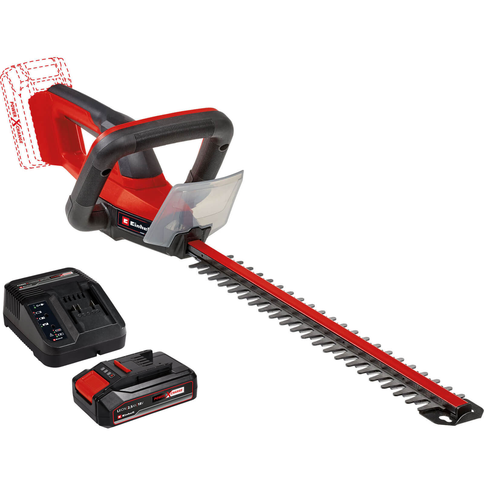 Einhell GC-CH 18/40 Li 18v Cordless Hedge Trimmer 400mm 1 x 2.5ah Li-ion