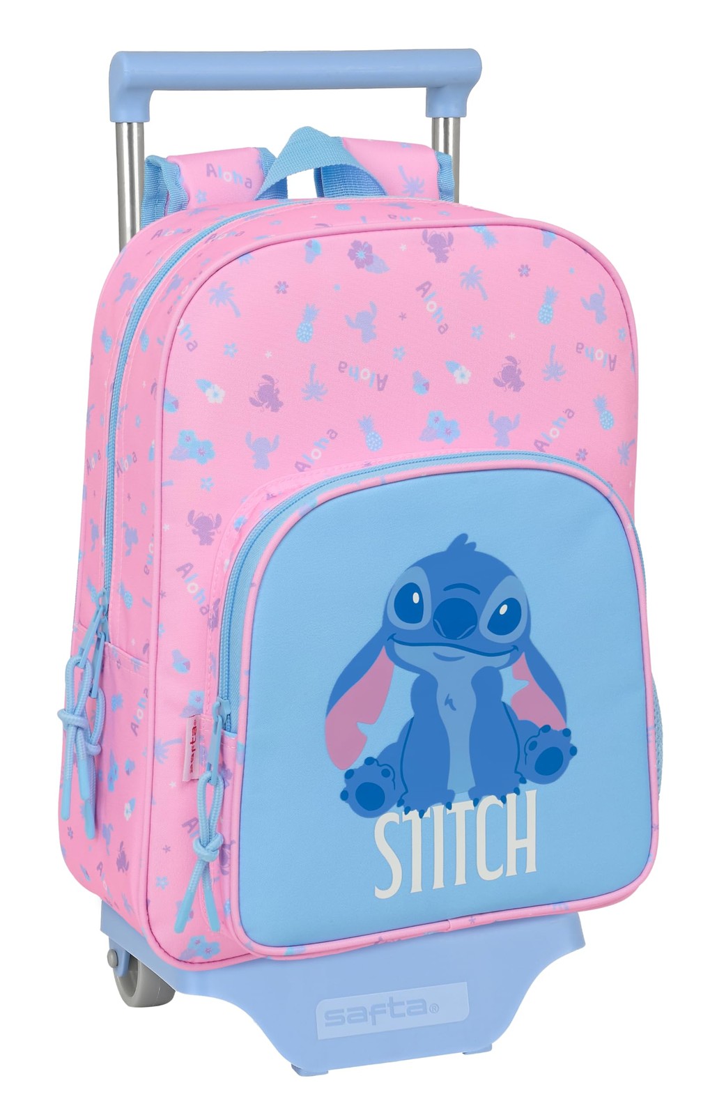 STITCH BRIGHT – Children's Backpack with Trolley Safta 705, Ideal for Children o