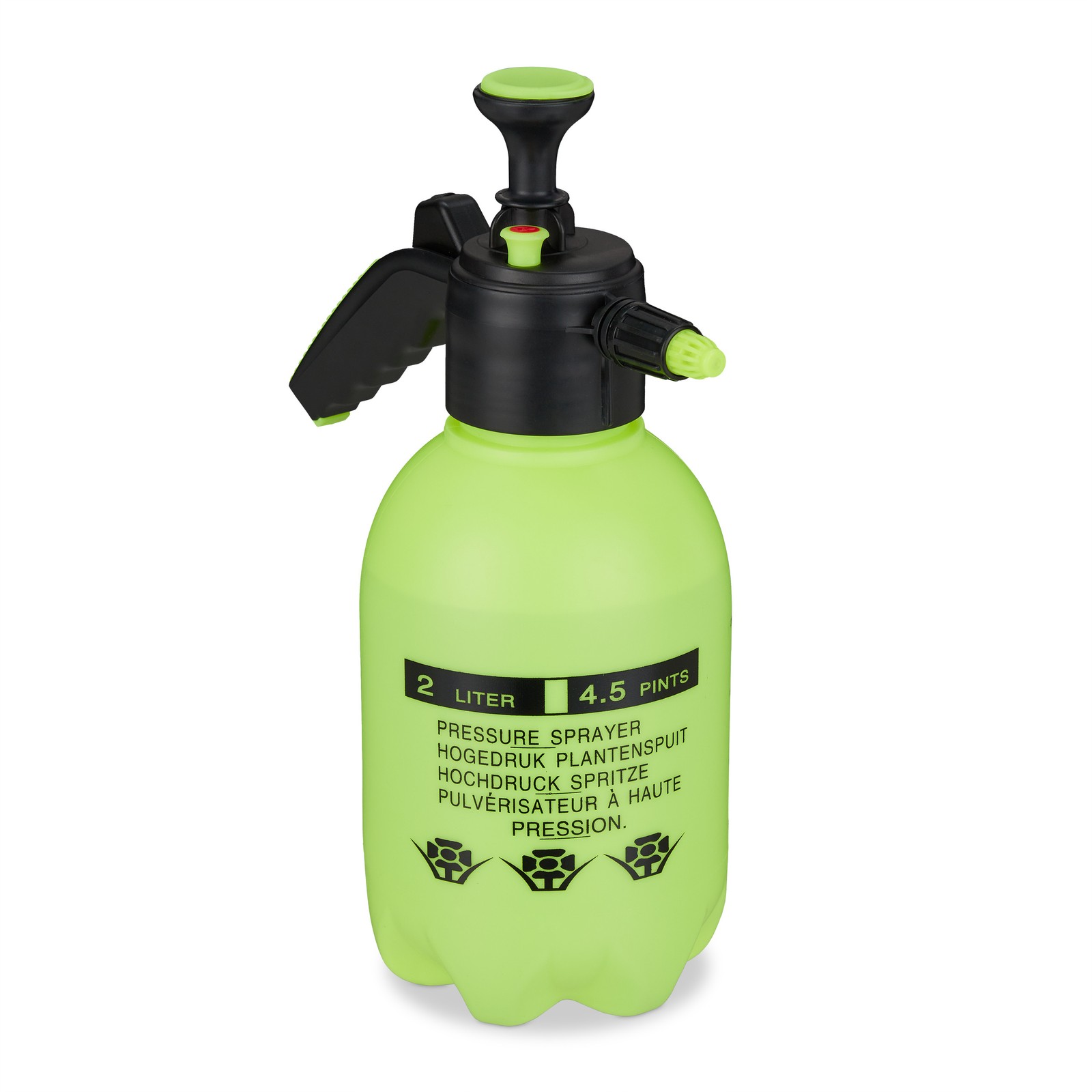 4x Spray bottle Plant Care Sprayer Garden Mister 2 Litres 34 cm Watering Can