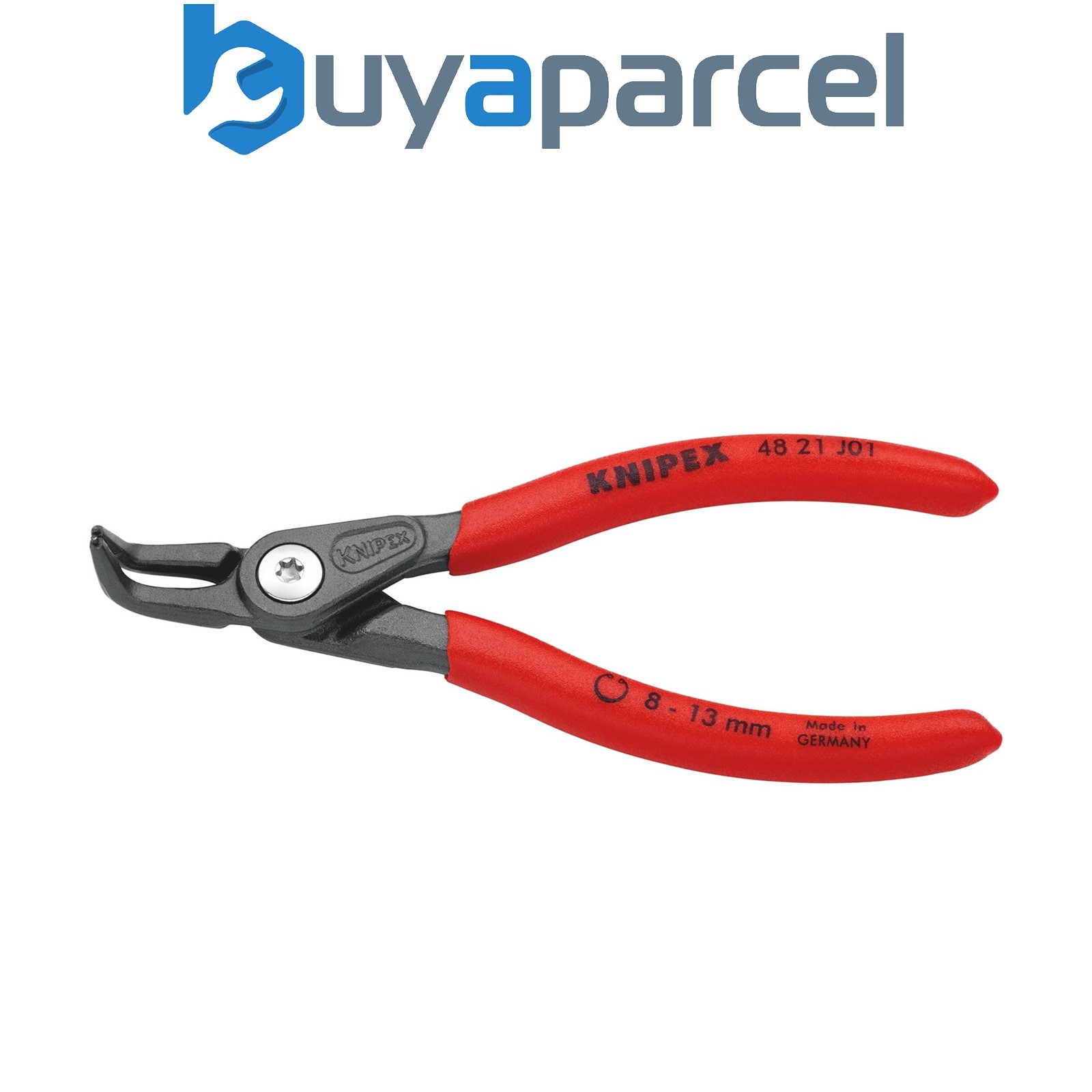 Draper 75082 KNIPEX 48 21 J01 SB Precision Circlip Pliers for internal circlips