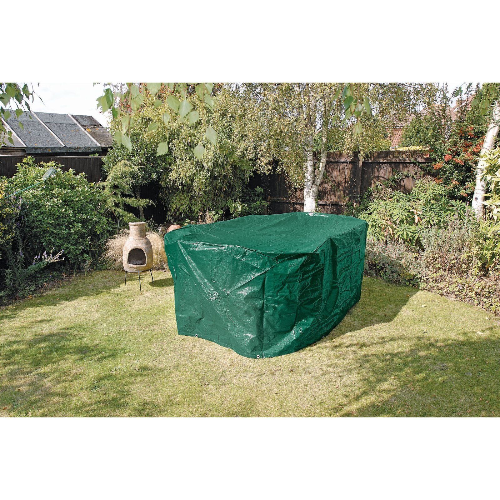 Draper 1x Oval Patio Set Cover - 2300x165x90mm Professional Garden Tool 12911