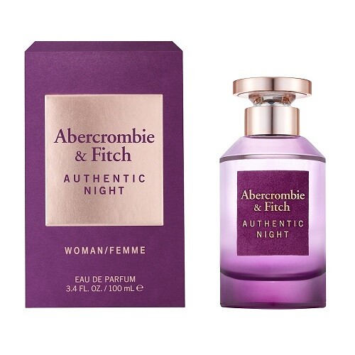 ABERCROMBIE & FITCH AUTHENTIC NIGHT POUR FEMME 100ML EDP PERFUME