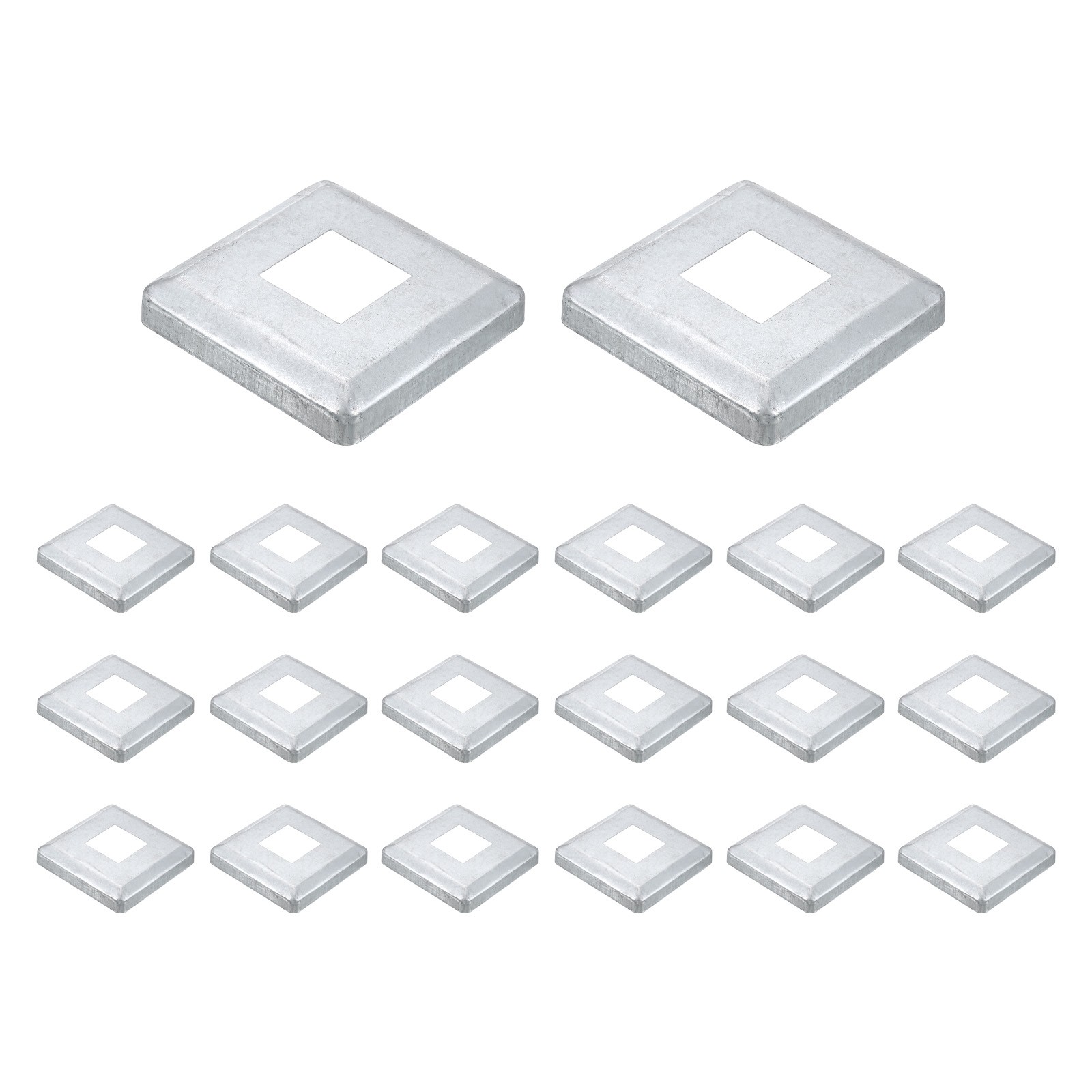 20Pcs Post Base Cover, 4.25x4.25 Integral Style Post Skirt Column Wrap(1.6x1.6)