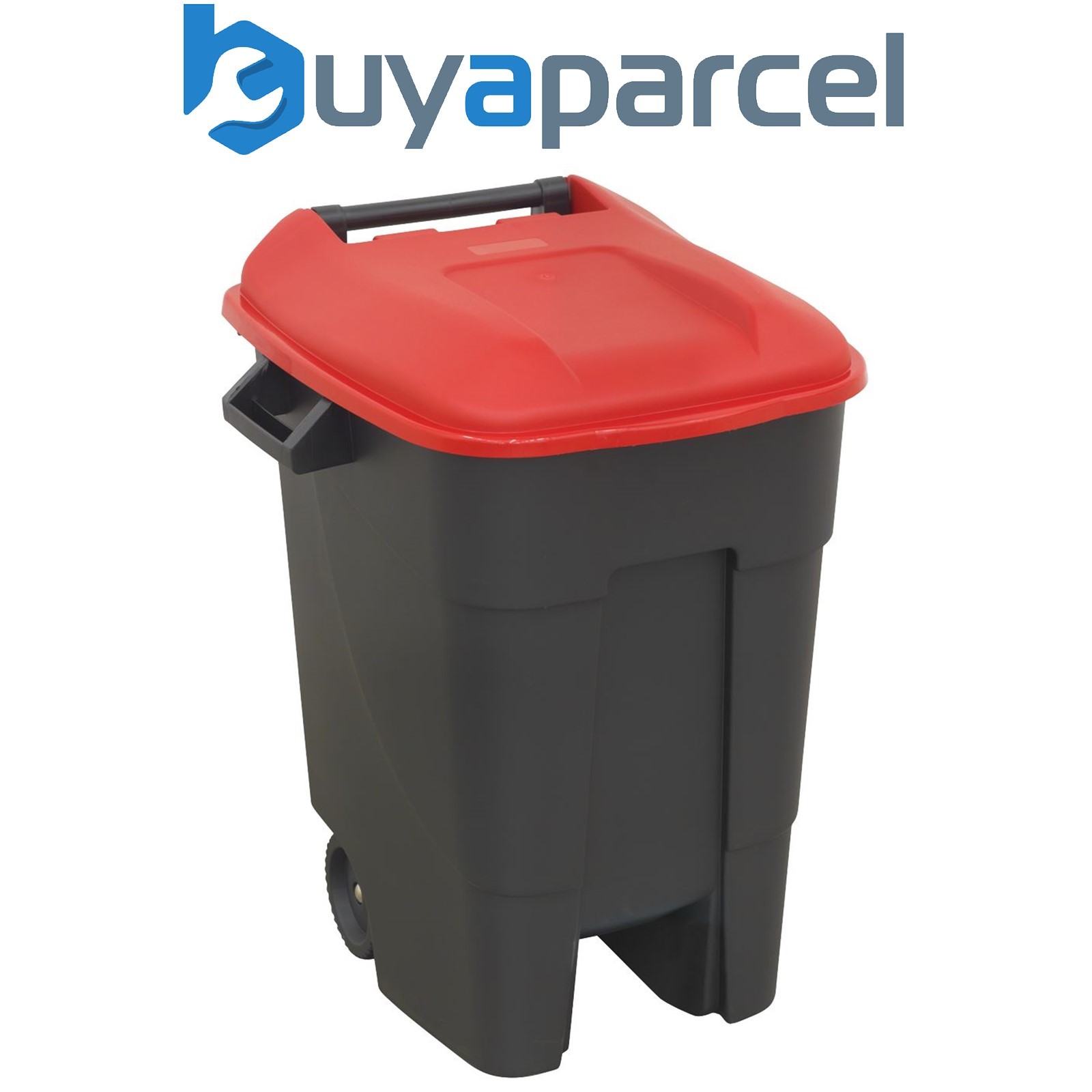 Sealey BM100R Refuse/Wheelie Bin 100L - Red