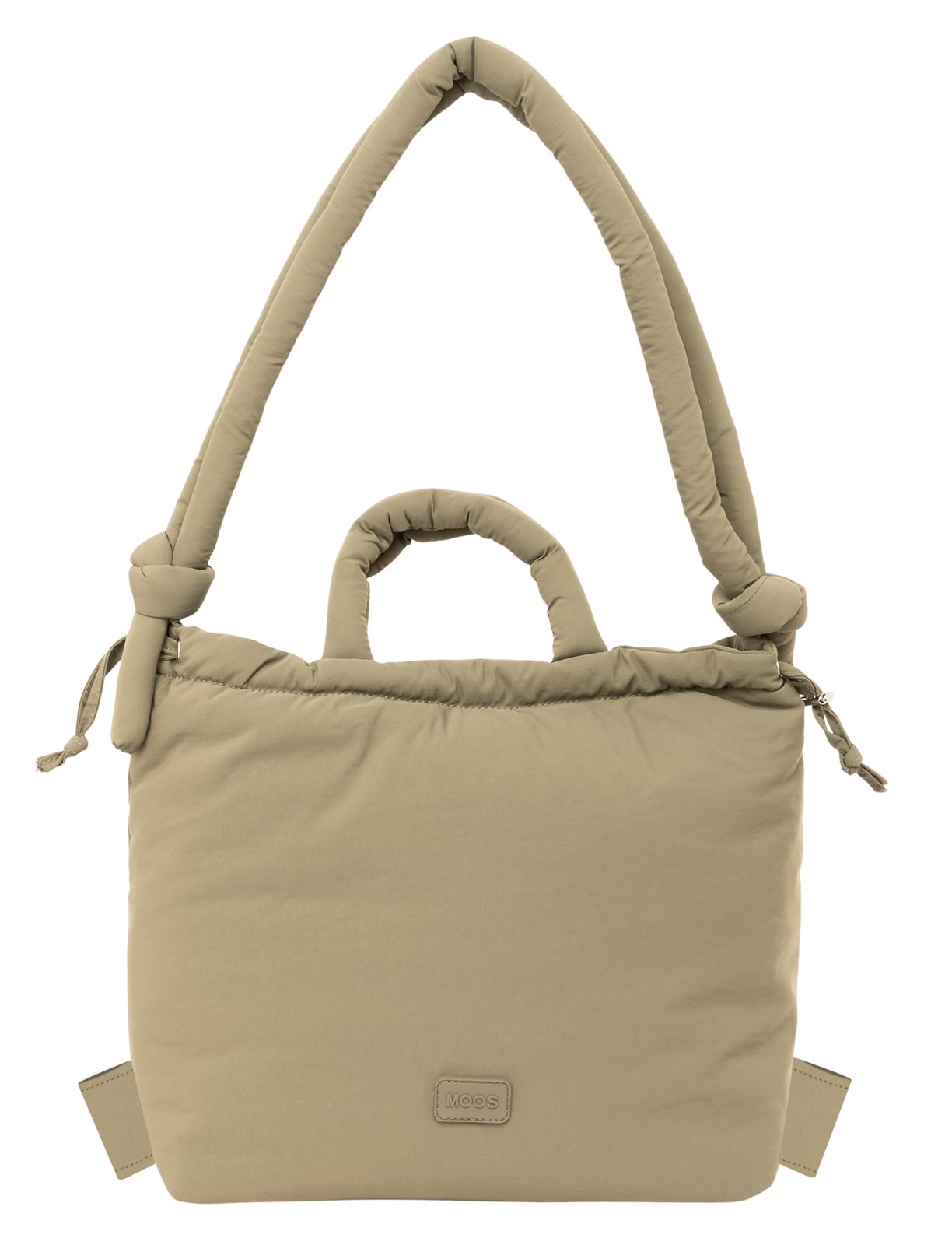 MOOS CAPSULE PADDED BEIGE – Backpack Bag, Women's Bag, Shopping Bag, Comfortable