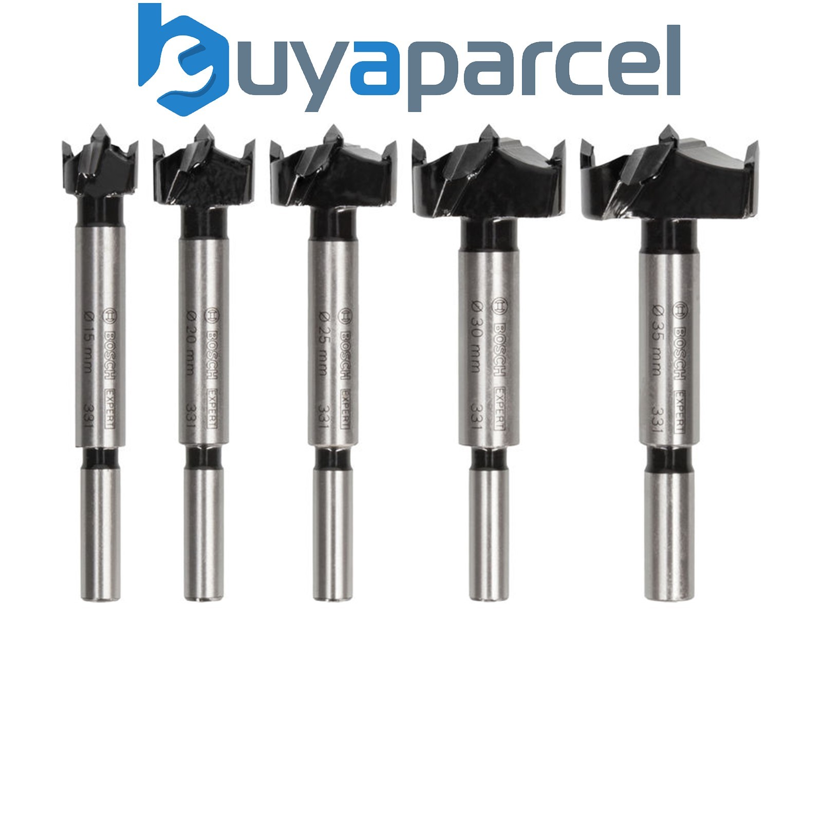 Bosch EXPERT Laminated Wood Hinge Cutting Drill Bit Set 5 pcs 2608901844