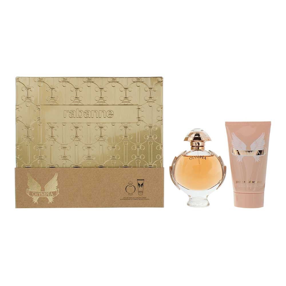 Paco Rabanne Olympea Eau De Parfum 50ml + Body Lotion 75ml Gift Set for Her