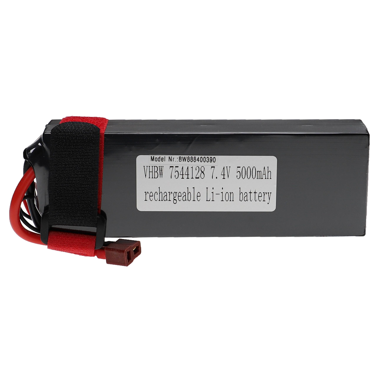 RC Battery Model Construction T-plug AWG16 7.4V Li-polymer