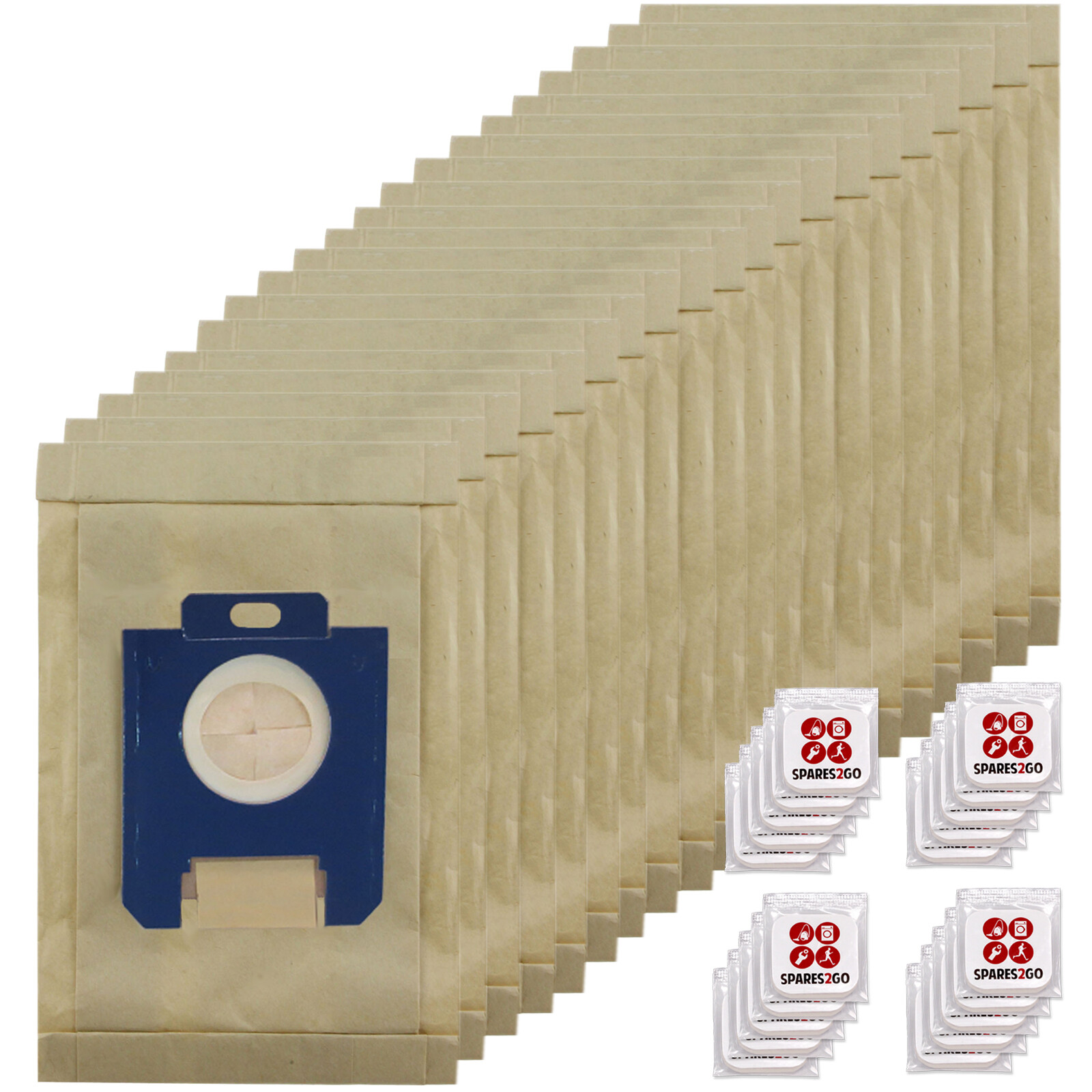 20 x Paper Dust Bags for AEG System Pro Vacuum Cleaner + Fresh