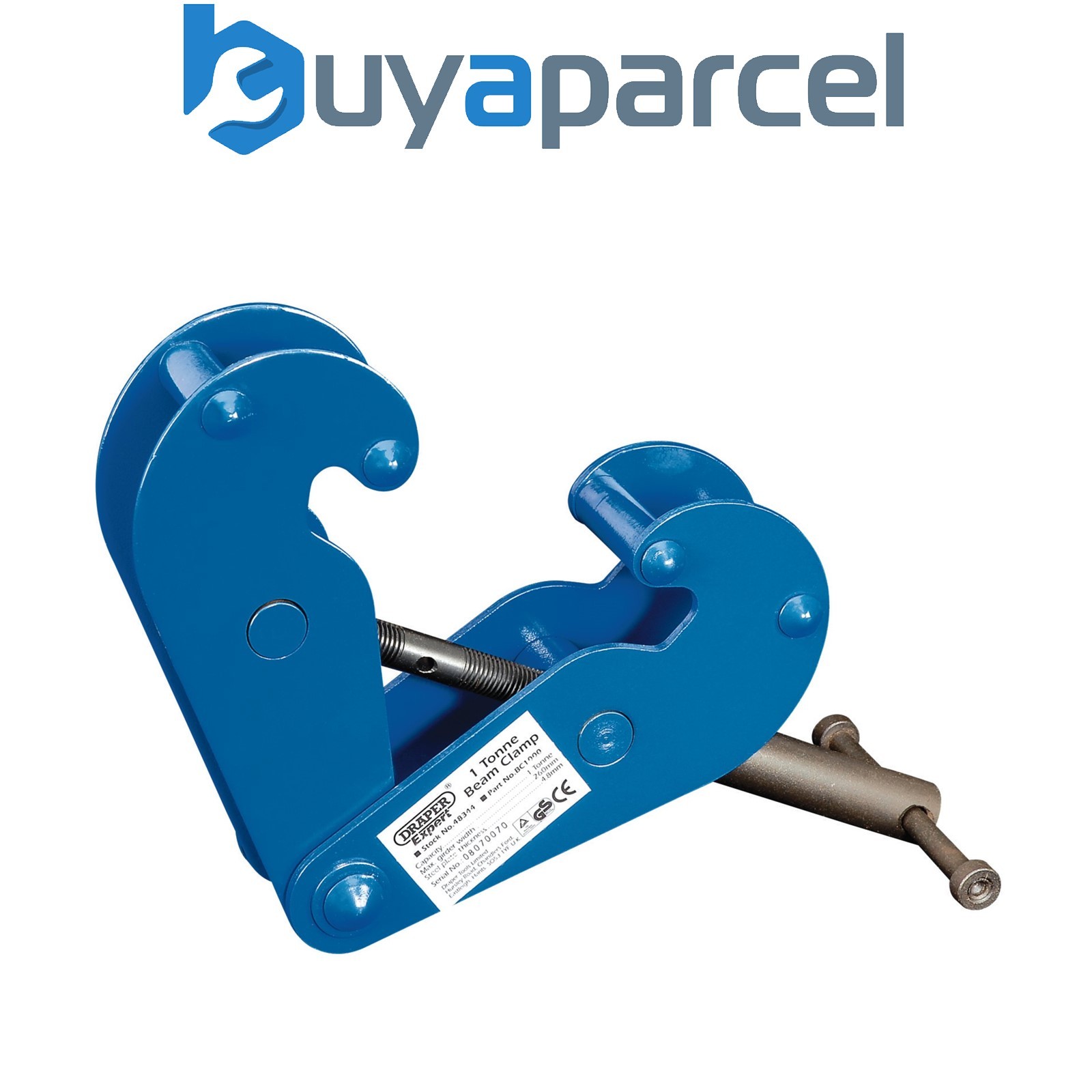Draper 48344 Draper Expert Beam Clamp, 1 Tonne