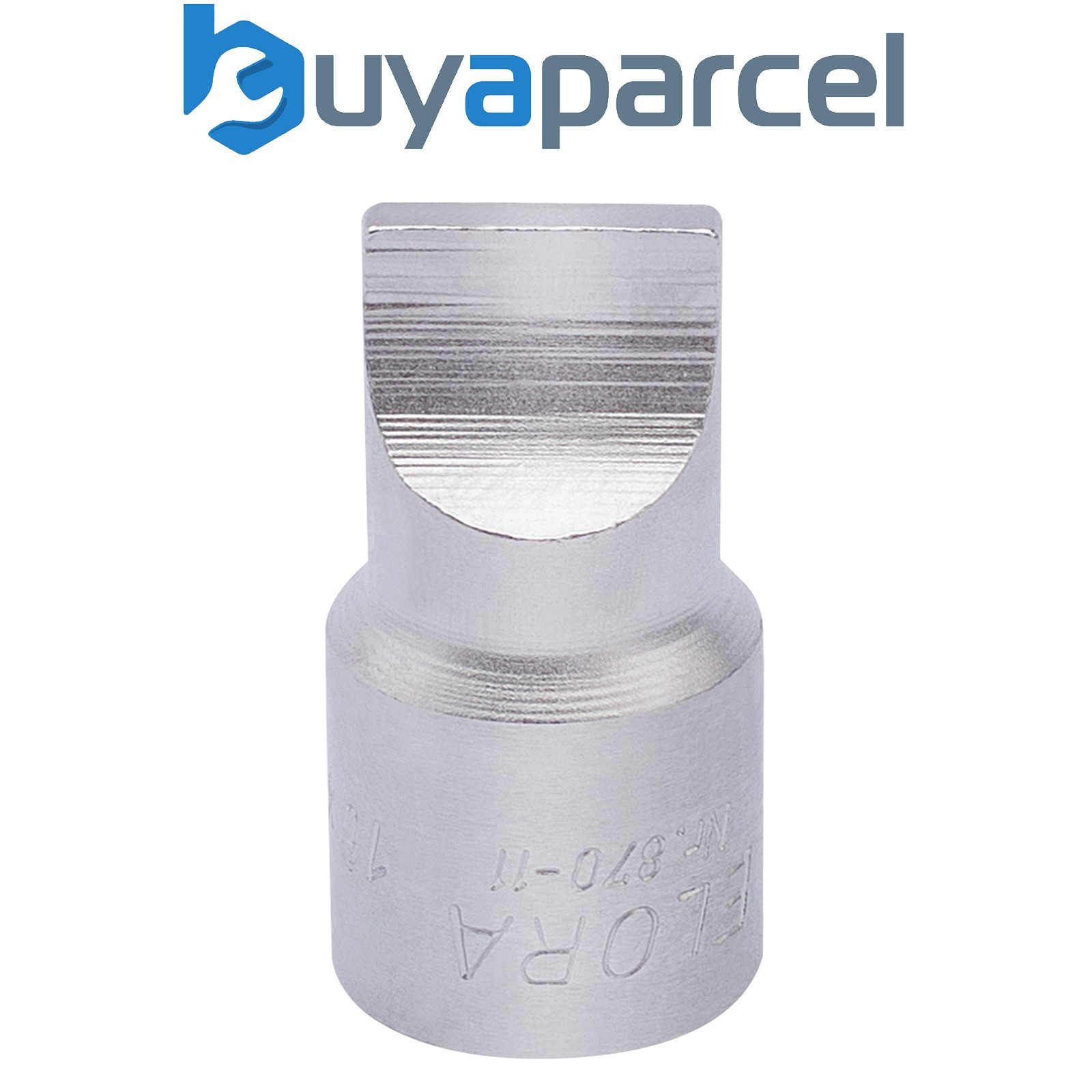 Draper 00260 Elora Plain Slot Screwdriver Socket, 3/8" Sq. Dr., 3mm