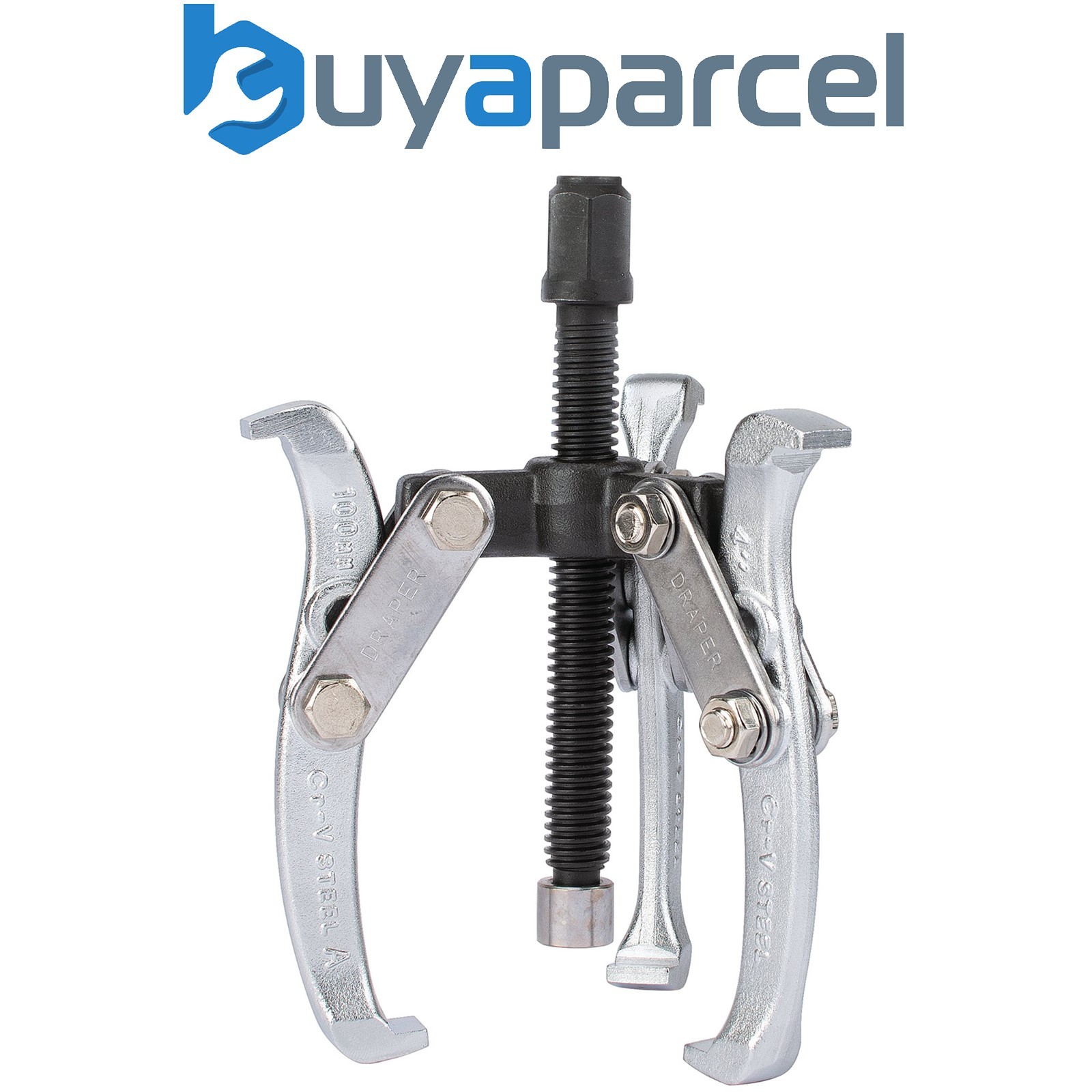 Draper 13909 Triple Leg Reversible Puller, 102mm Reach x 110mm Spread