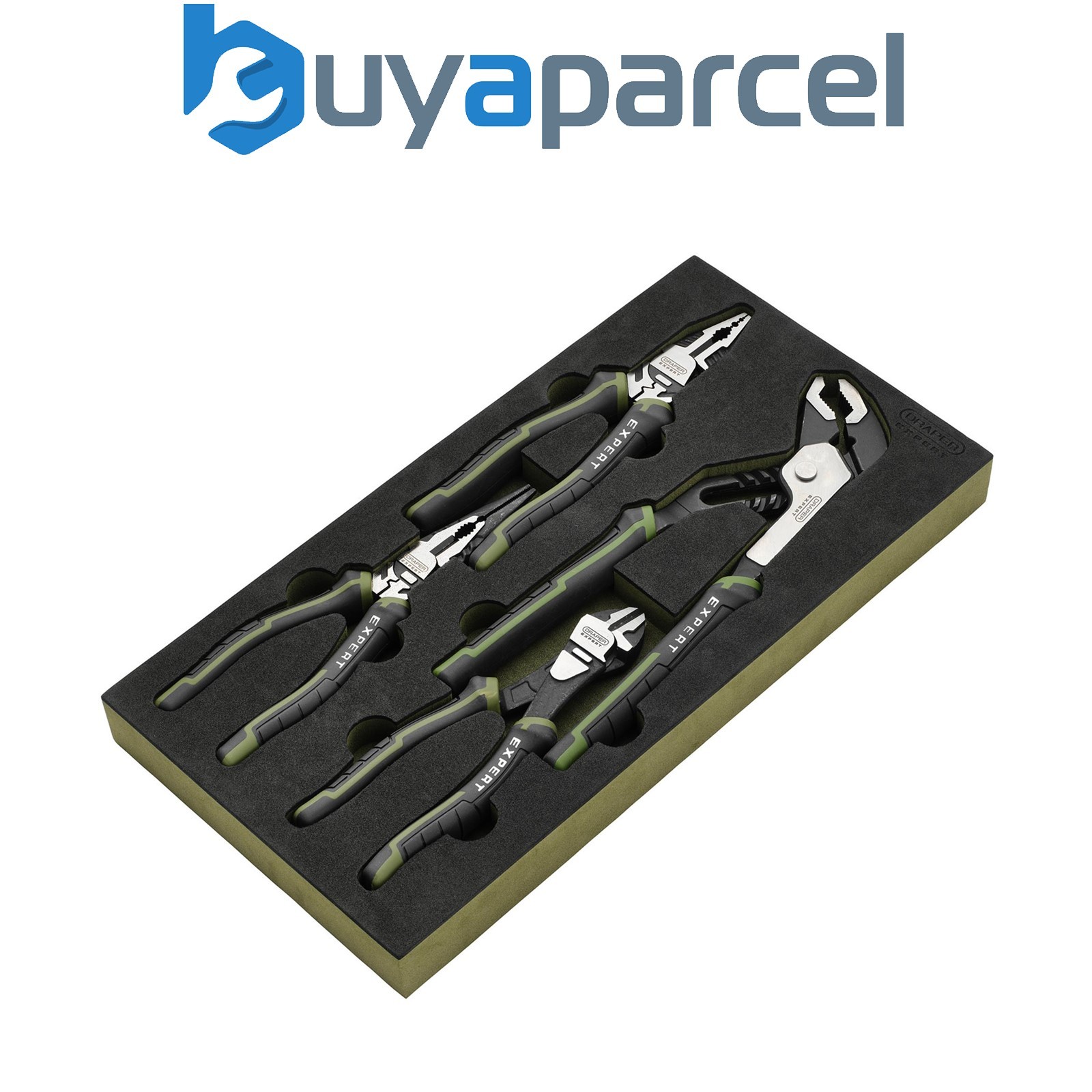 Draper 09778 Draper Expert High Leverage Pliers Set with Water Pump Pliers in EV