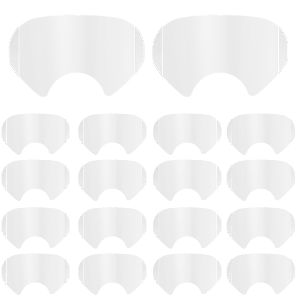 50 Pcs Peel Off Lens Cover Shield Cover Respirator  Cover Compatible for3470