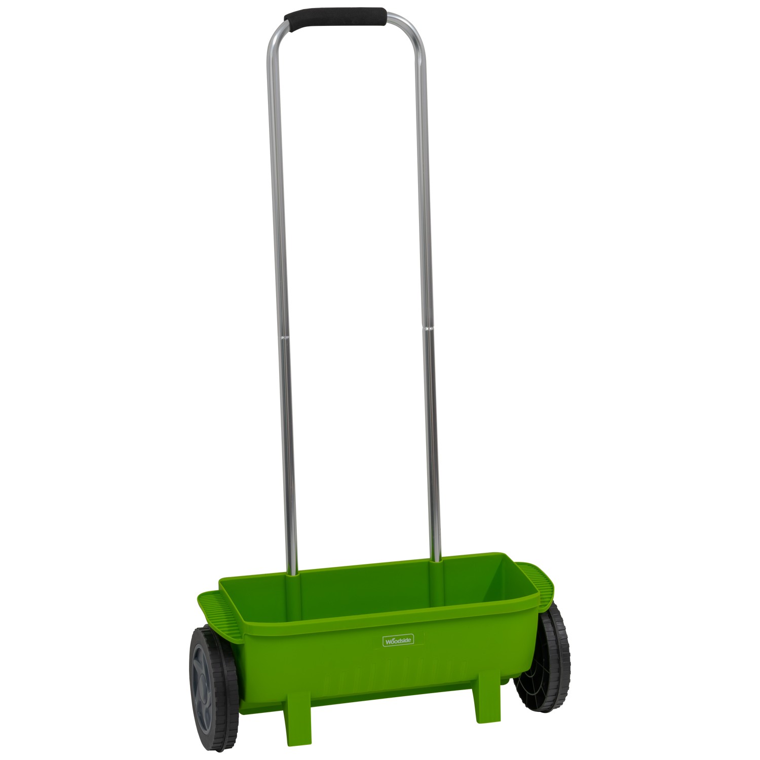 Woodside 10L Lawn/Grass Seed Spreader for Granular Fertiliser and Feed Treatment