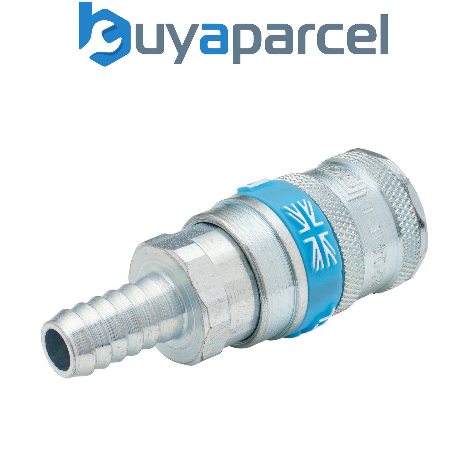 Draper 51417 3/8" Bore Vertex Air Line Coupling with Tailpiece (Sold Loose)