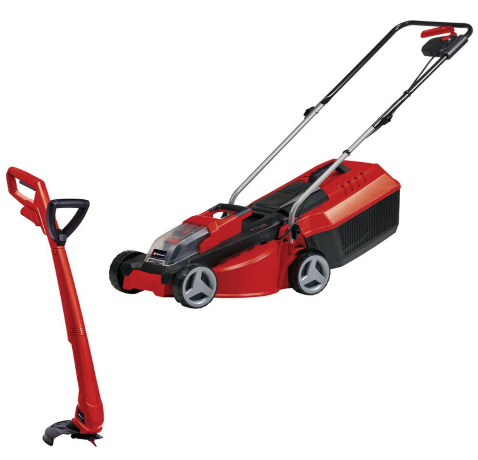 Einhell Garden Tool Kit Lawn Mower Trimmer GE-CM 30 Li CT Garden Set GRADED