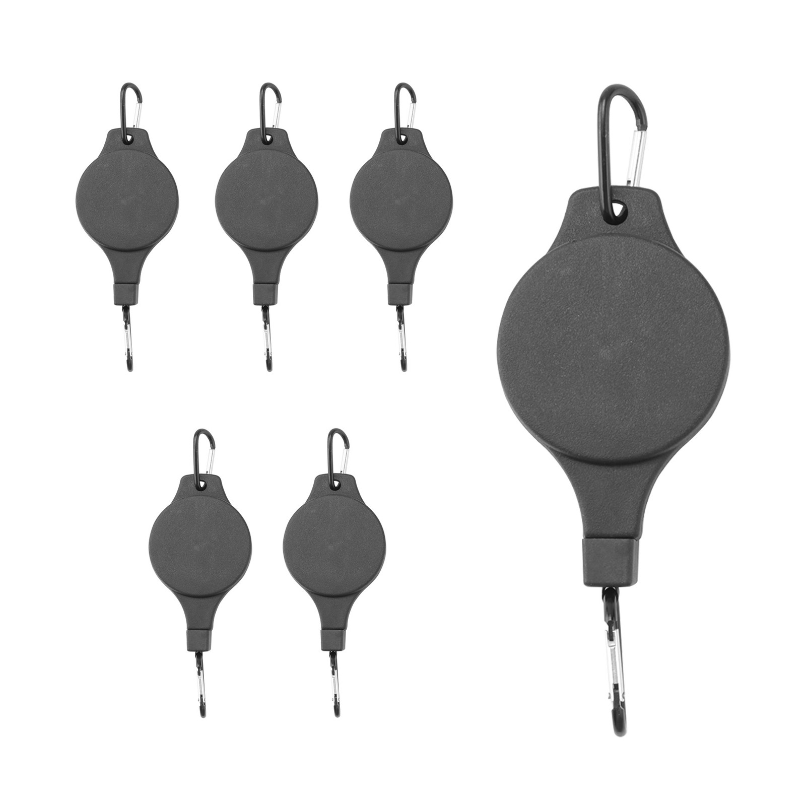 3X(6 Pack Plant Pulley Retractable Hanger Plant Pulley3714