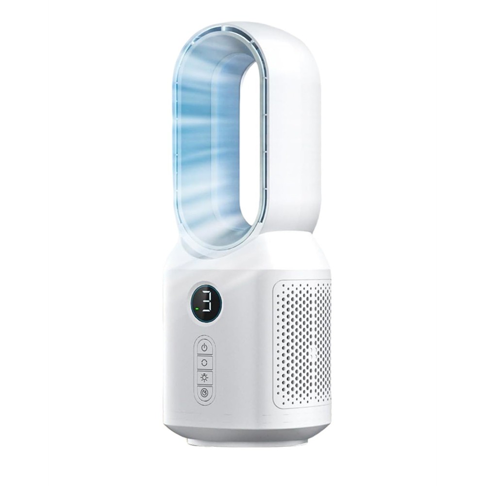 Fans for Bedroom Bladeless Table Fan Quiet Desk Fan for Bedroom, Office R7X3