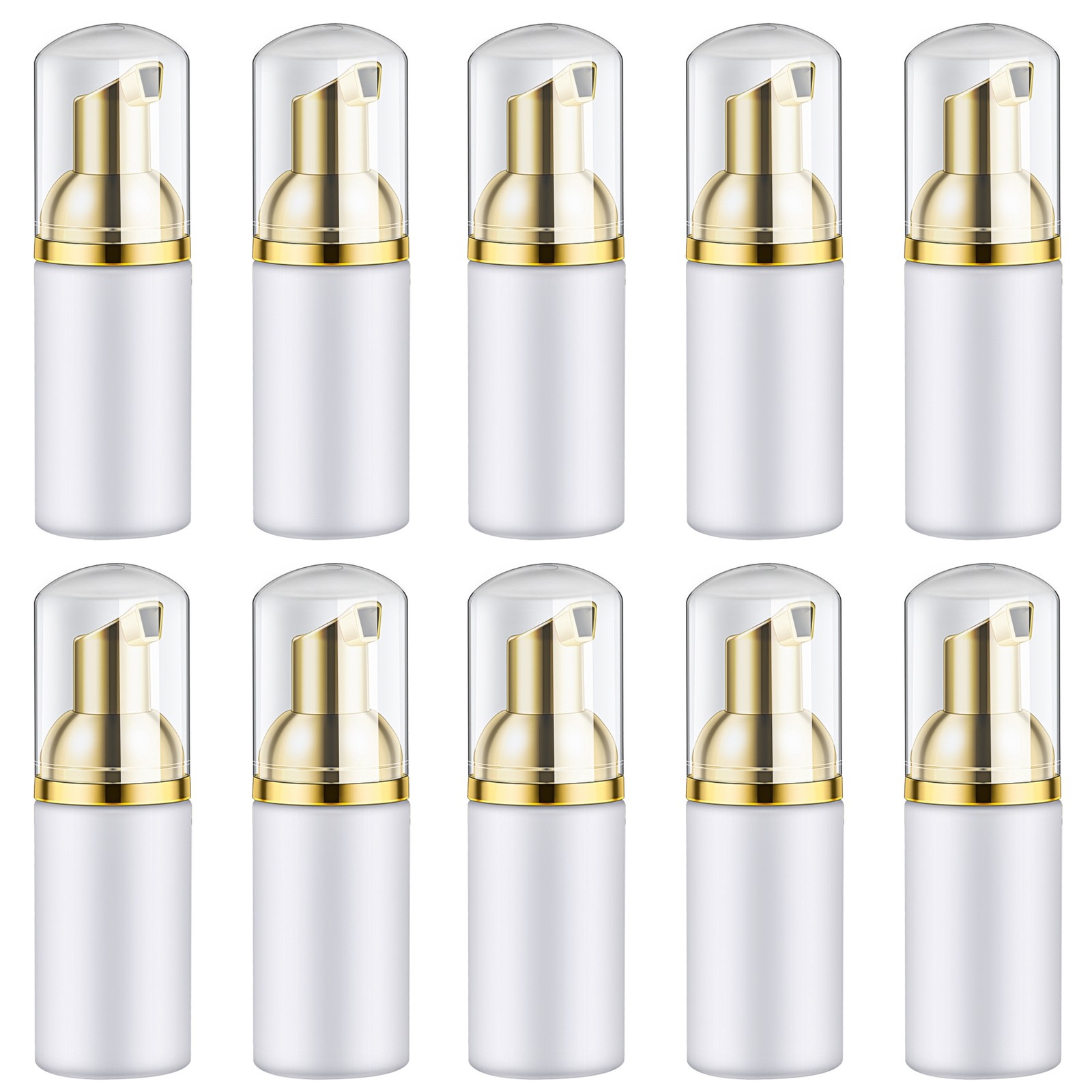 3X(10PCS 30ML Plastic Foaming Bottle Soap Mousses Liquid Dispenser,Froth4430