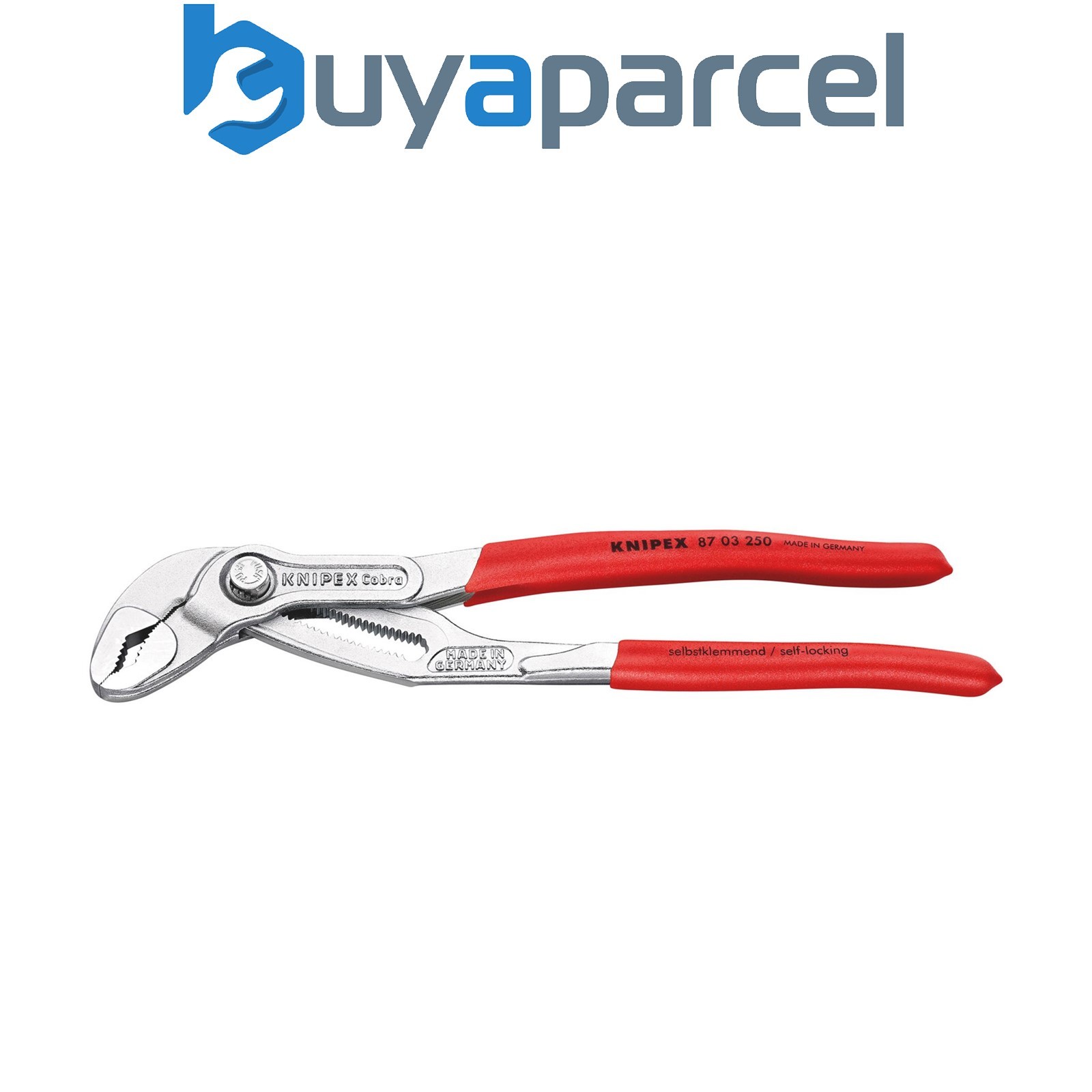 Draper 25999 KNIPEX 87 03 250 SB Cobra High-Tech Water Pump Pliers, 250mm
