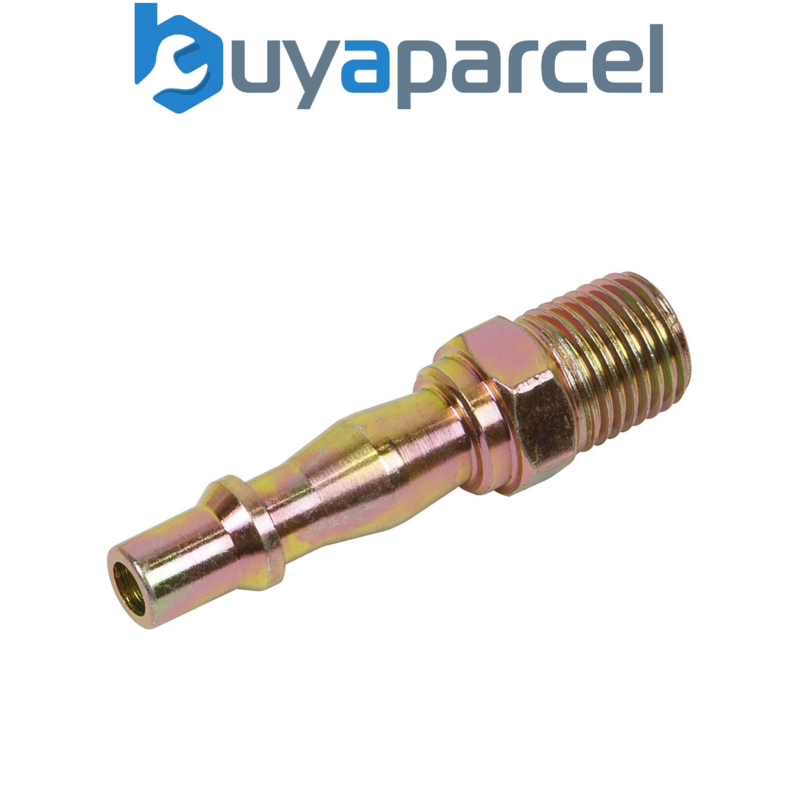 Sealey ACX04BP Screwed Adaptor Male 1/4"BSPT - Pack of 50