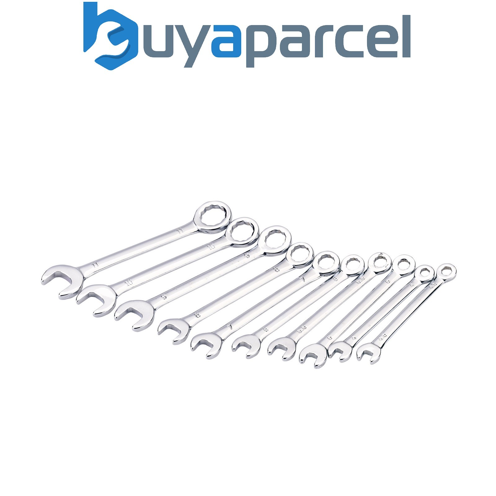 Draper 19756 Metric Midget Combination Spanner Set (10 Piece)