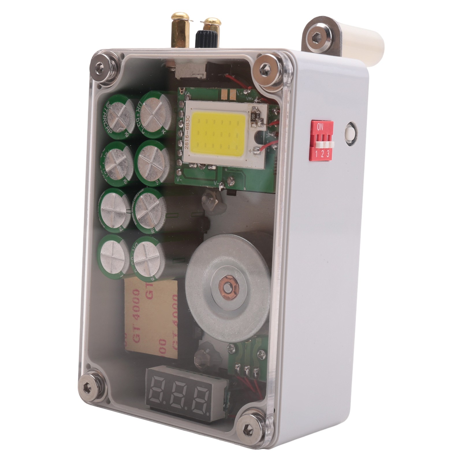 Manual Supply Camping Hand Generator USB Emergency Bank Phone H1H37215