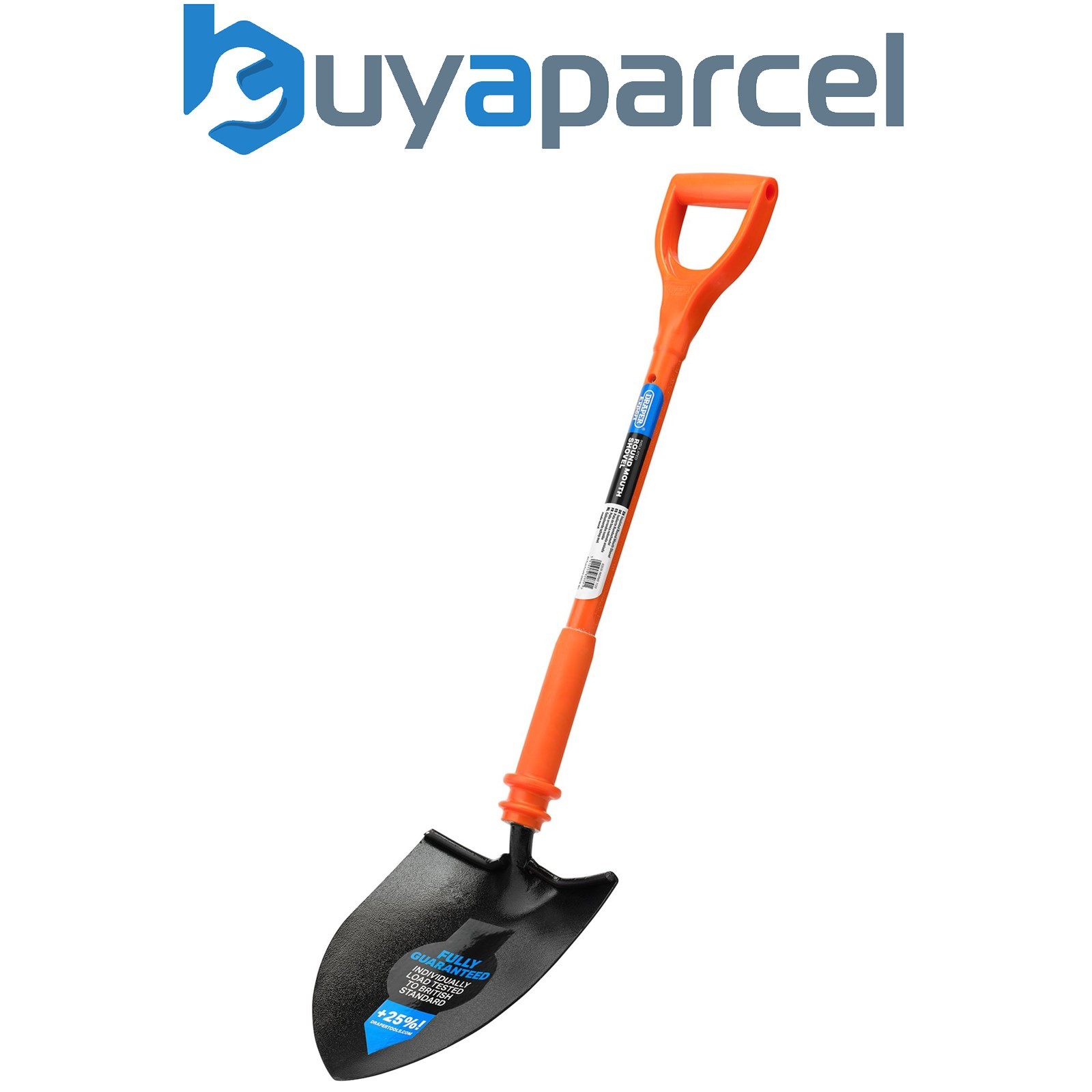 Draper 82639 Draper Expert Fully Insulated Contractors Round Mouth Shovel