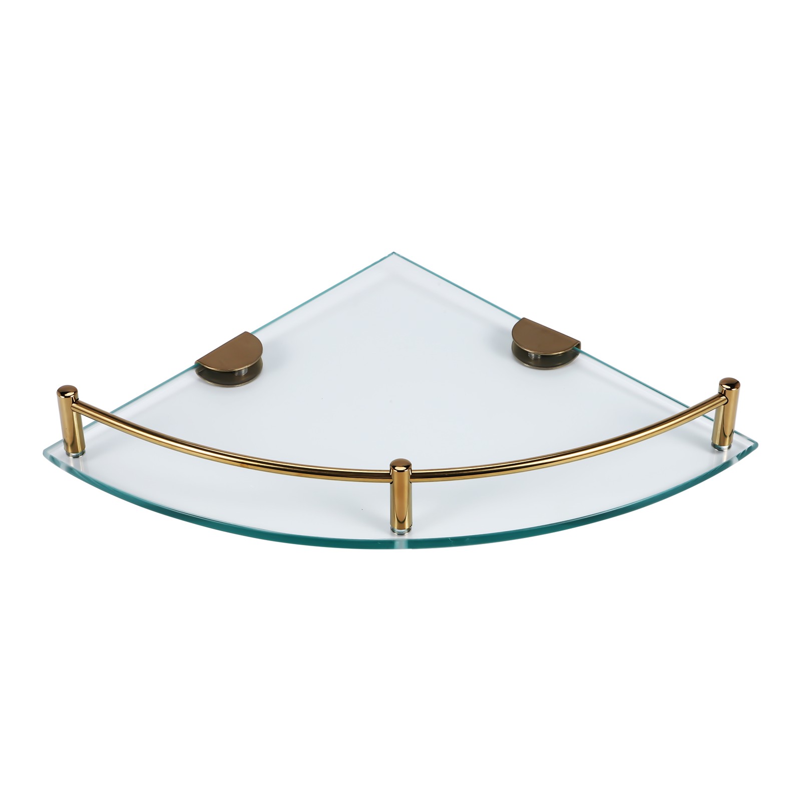 Bathroom Shelves, Bathroom Glass Corner Shelf Wall Mounted ,Tempered Glass3065