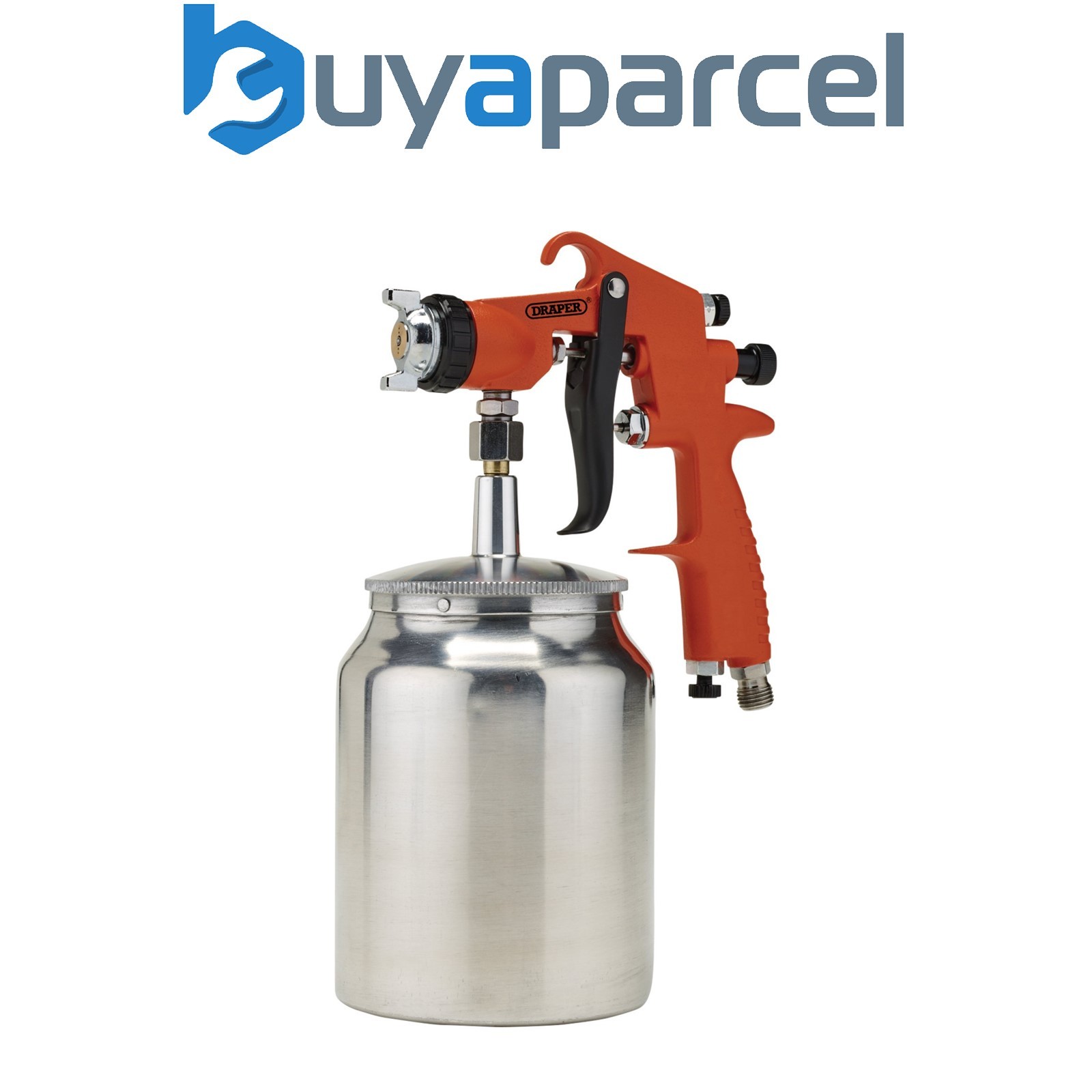 Draper 28354 Suction Air Paint Spray Gun, 1L, 1.8mm