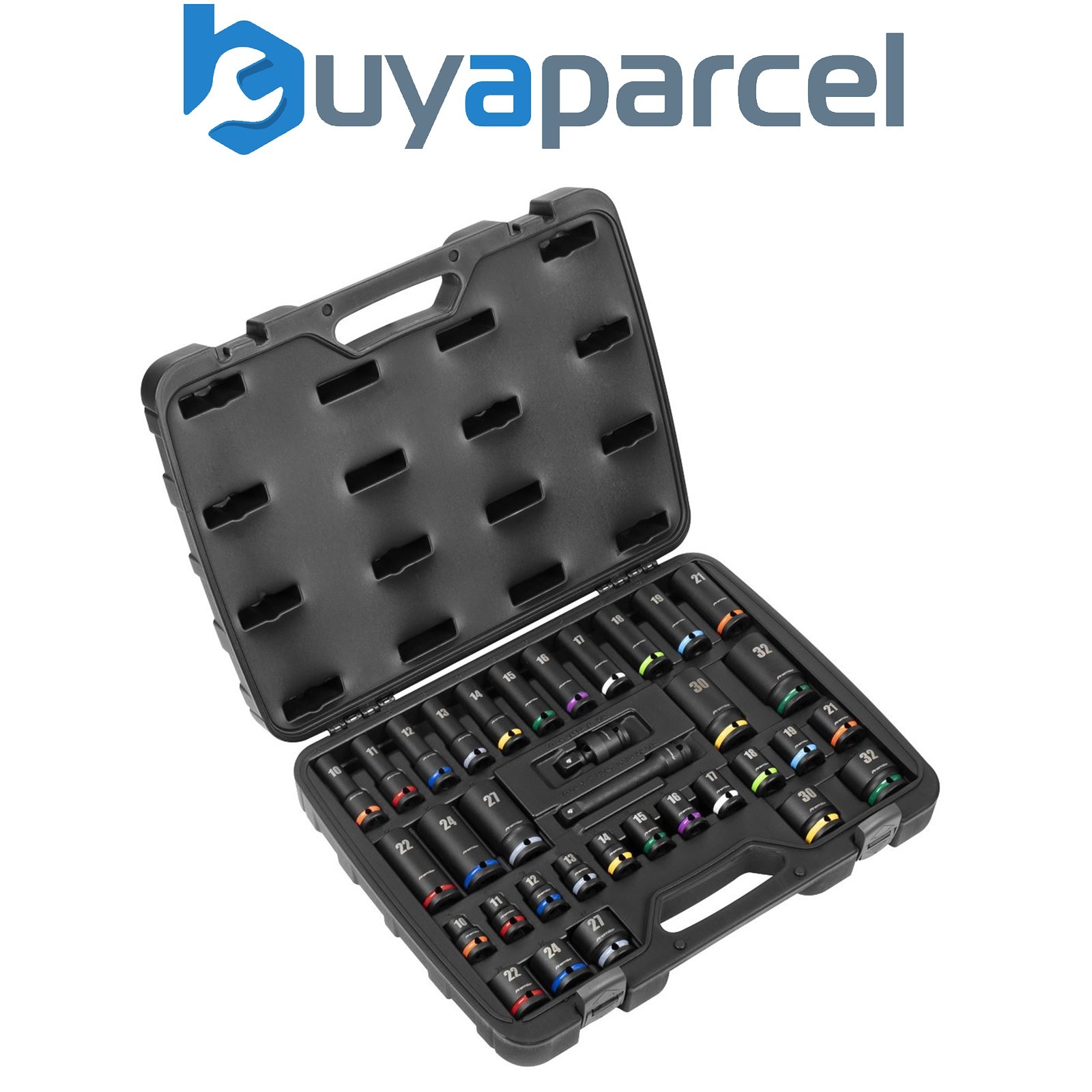 Sealey AK5635M Premier Impact Socket Set 1/2"Sq Drive 34pc