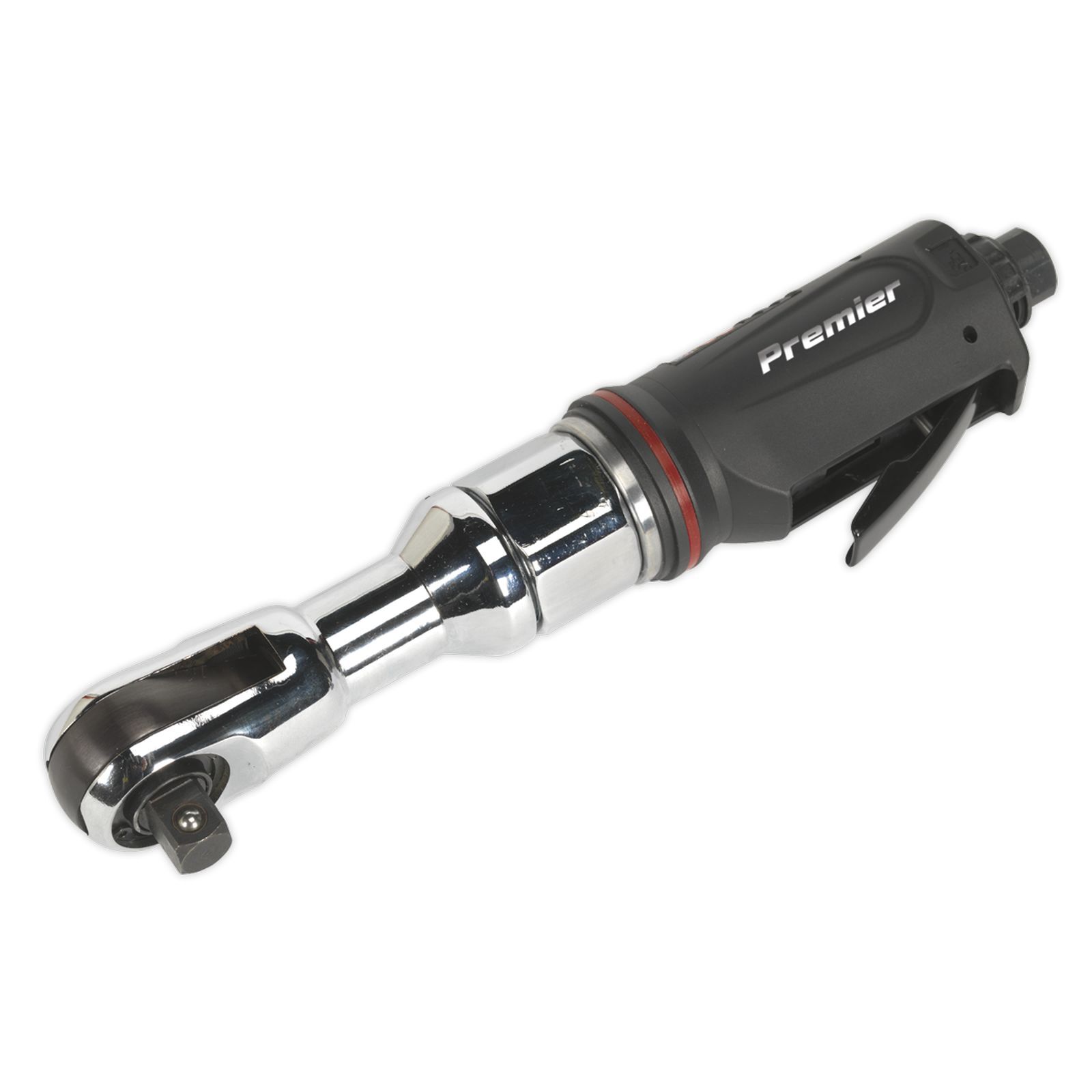 Sealey Air Ratchet Wrench 1/2" Square Drive Premier Air Wrench Power Tool SA608