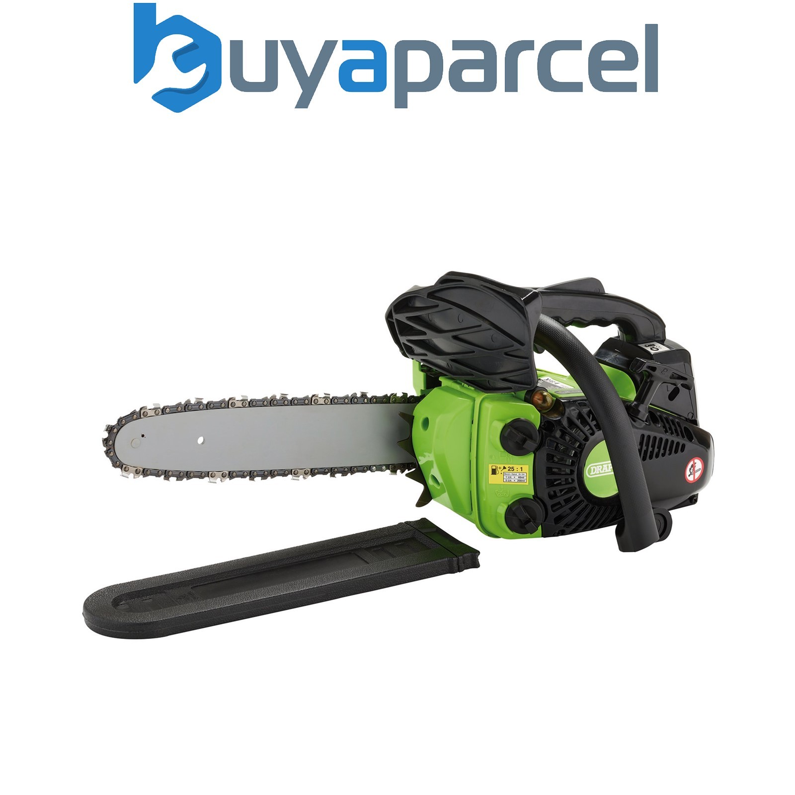 Draper 15042 Petrol Chainsaw with Oregon Chain and Bar, 250mm, 25.4cc