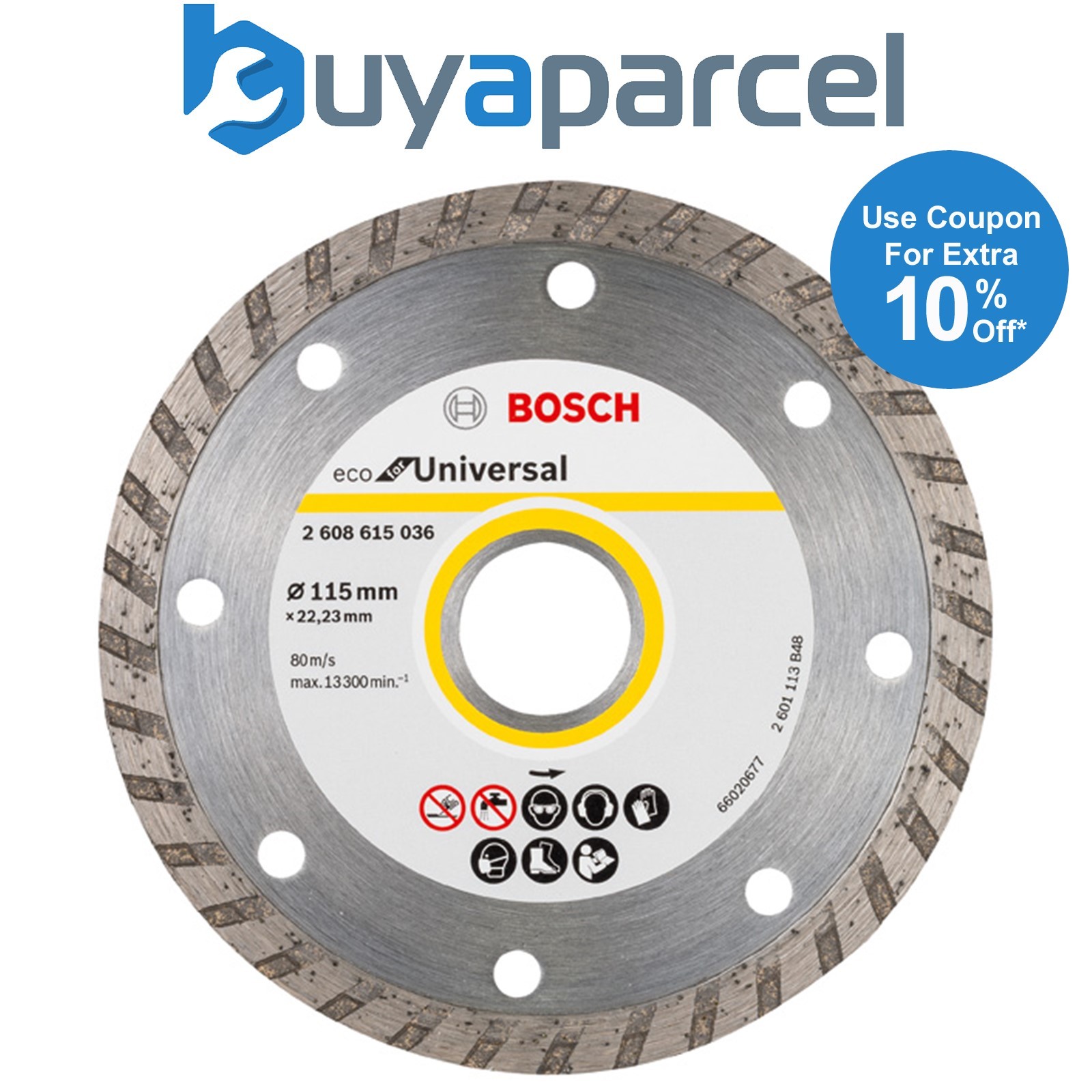 Bosch Diamond cutting discs Diamond Cutting Disc ECO For Universal 2608615046