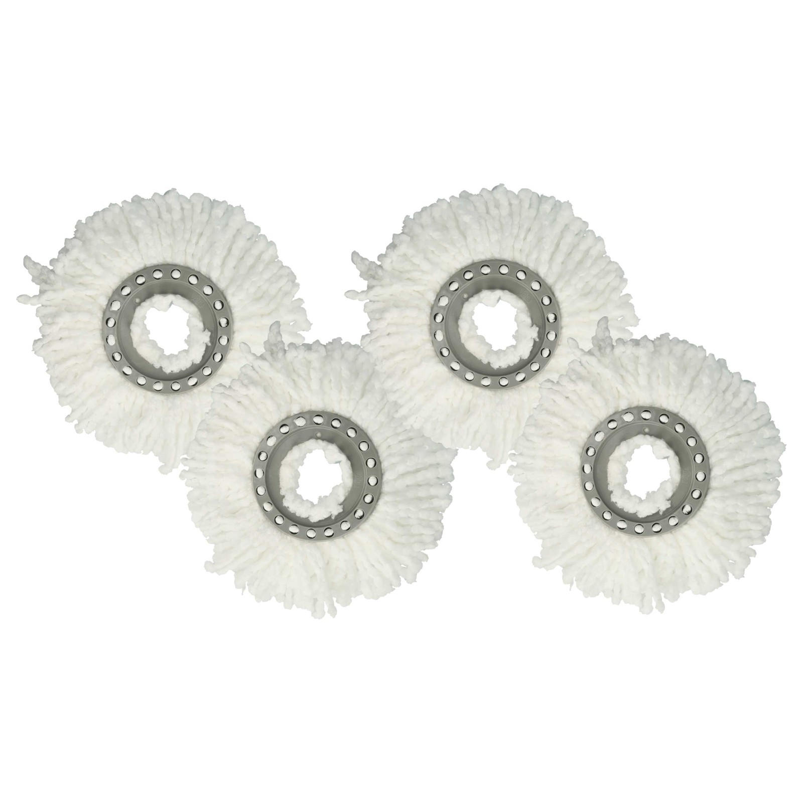 4 Replacement Mop Heads for Leifheit Clean Twist Mop Ergo Combi Mop