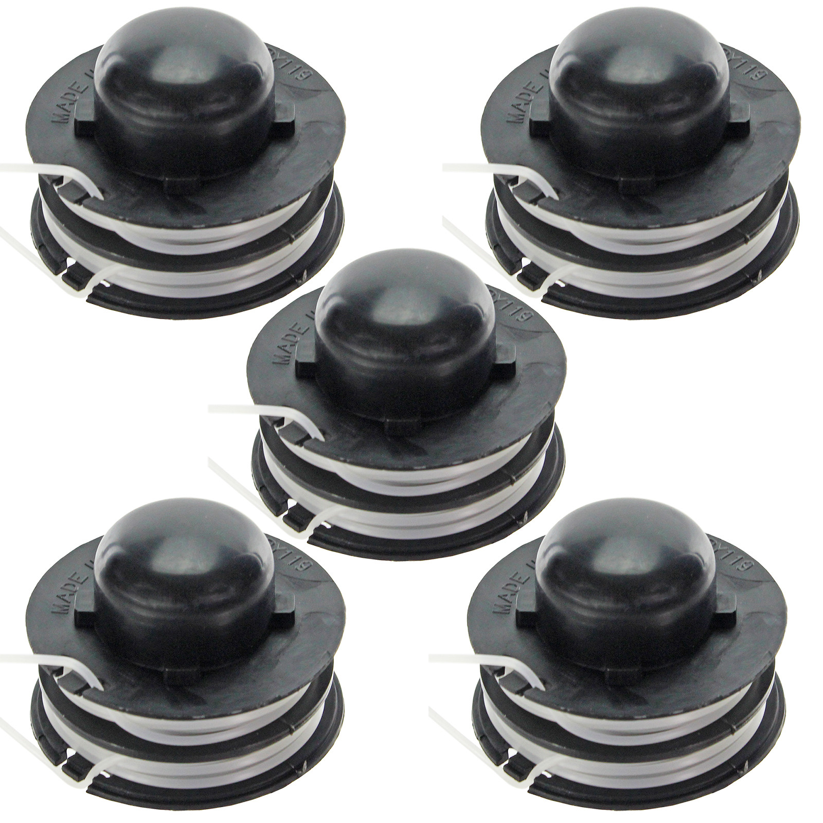 Dual Feed Strimmer Line Head for Spear & Jackson GT300 GT350 Garden Trimmers x 5