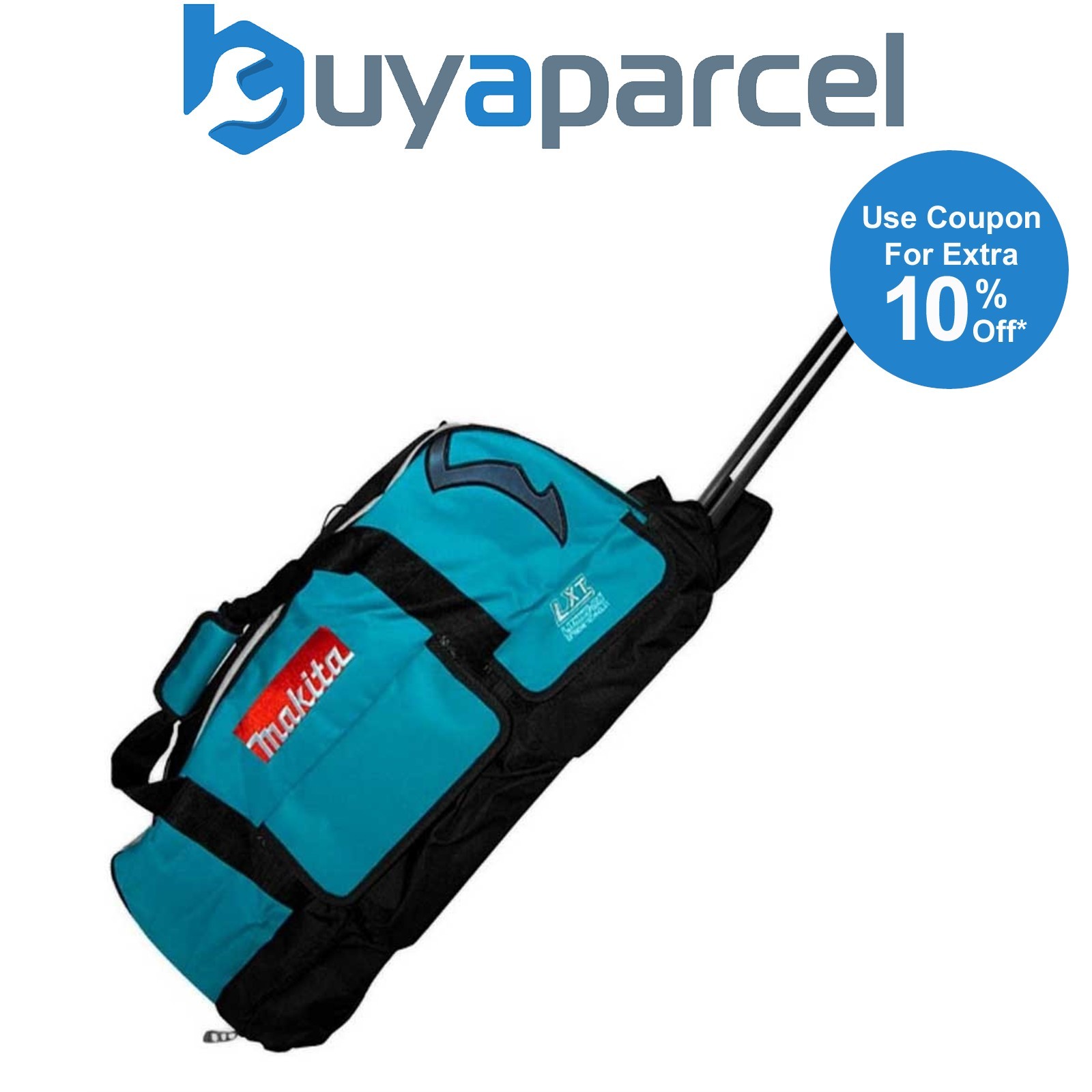 Makita LXT600 Heavy Duty Padded ToolBag Tool Bag Wheels 831279-0 Duffel Bag