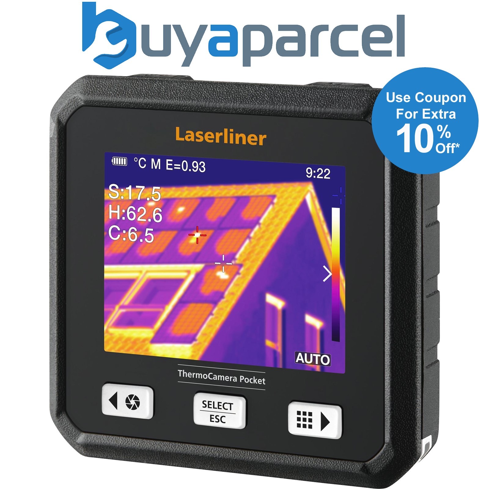 Draper 31989 Laserliner 082.079A Pocket Thermal Imaging Camera