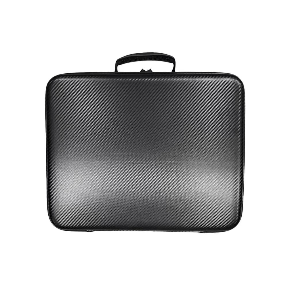 3X(For  Storage Bag Carbon Fiber PU Fabric Storage Bag Capacity 7872