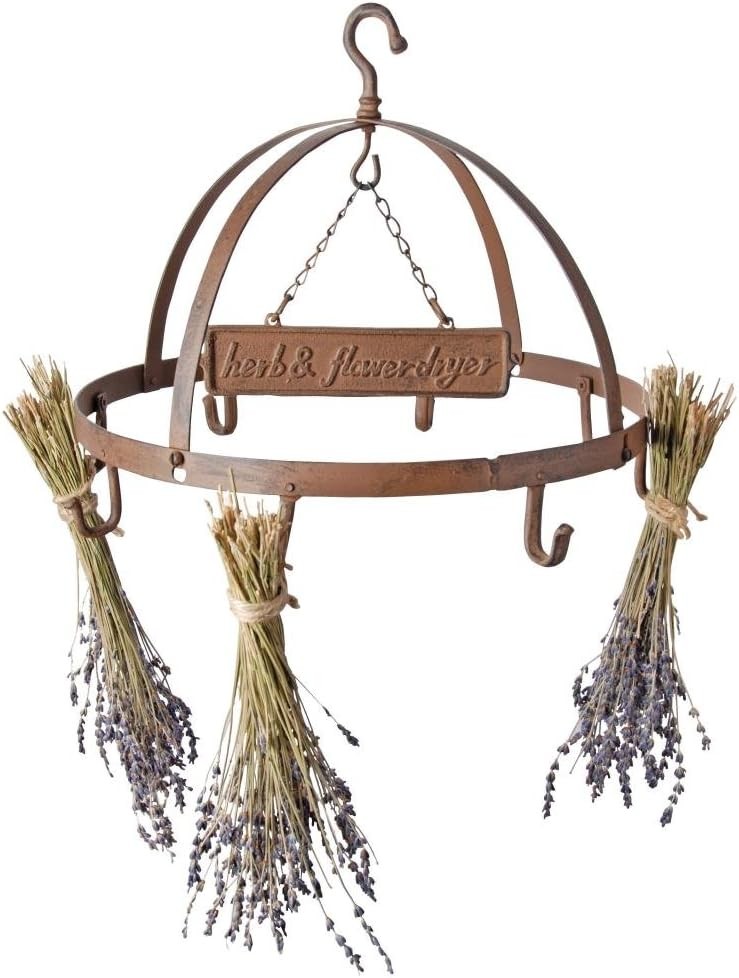 Esschert NG19 Fallen Fruits Herb and Flower Dryer Brown, 15" dia.