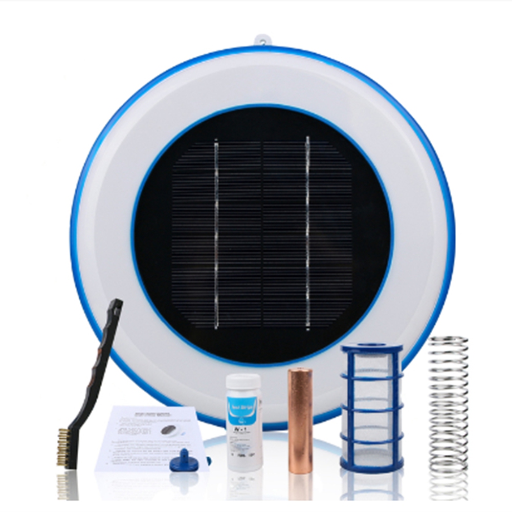 Solar Pool Ionizer Copper Silver Ion Swimming Pool Purifier Algae1093