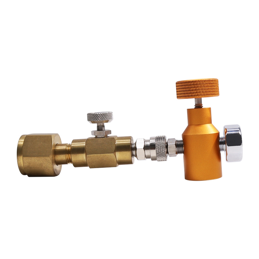 Soda Water CO2 Adapter Carbonator Refill Fill Station for CO2 Cylinder Tank1589