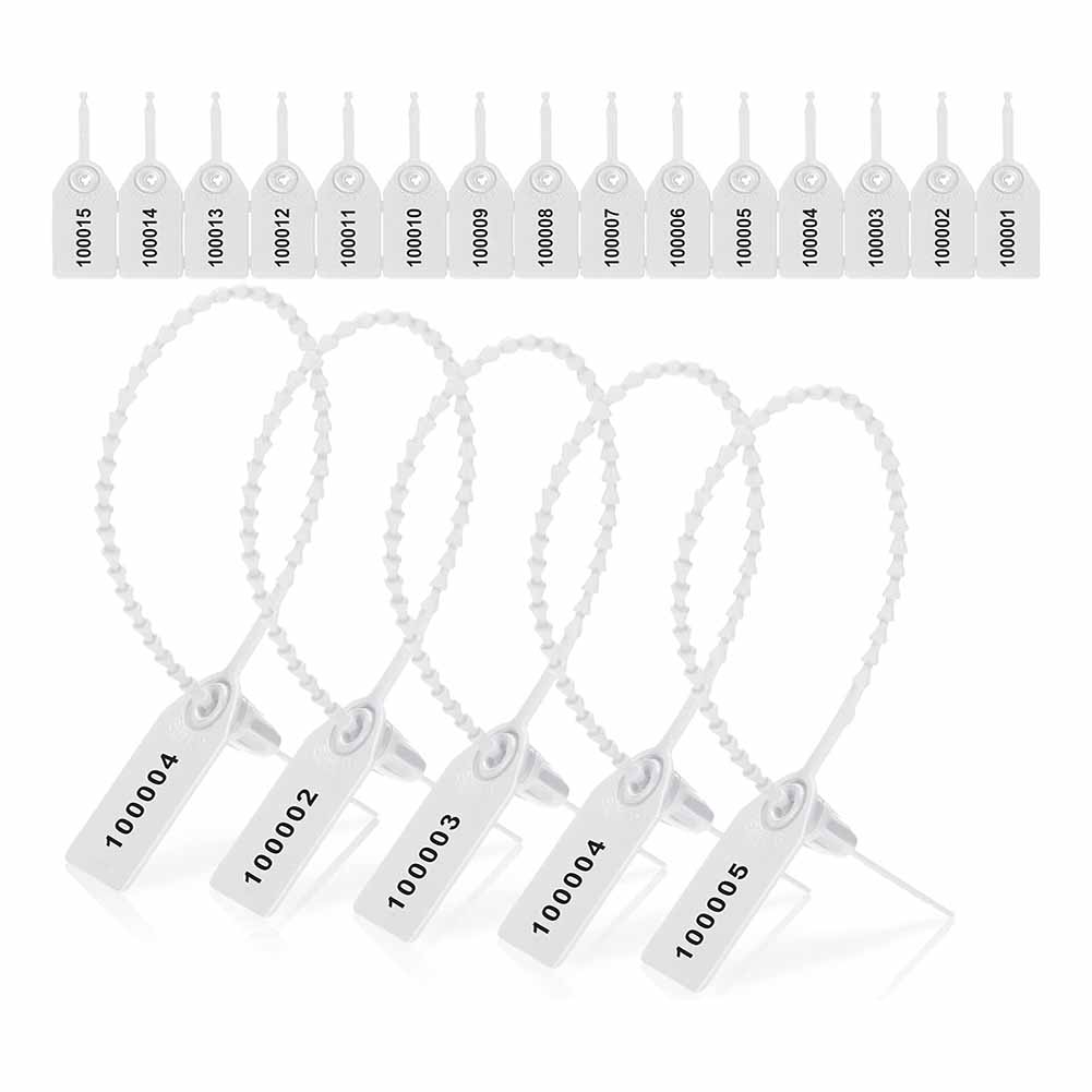 1000 Pcs Plastic Tamper Seals Fire Extinguisher Tags Security Tags Seals3555