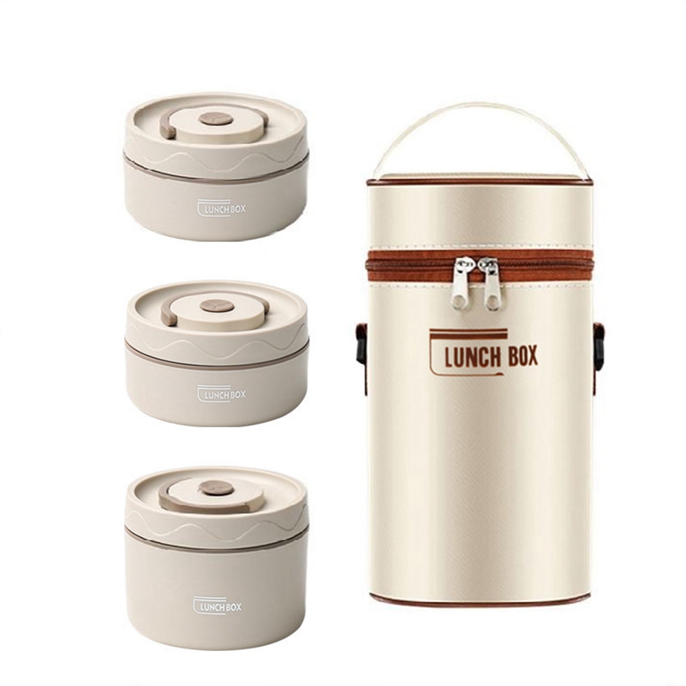 Food Warm Lunch Container,Stainless Steel Thermal Lunch Container Portable2344
