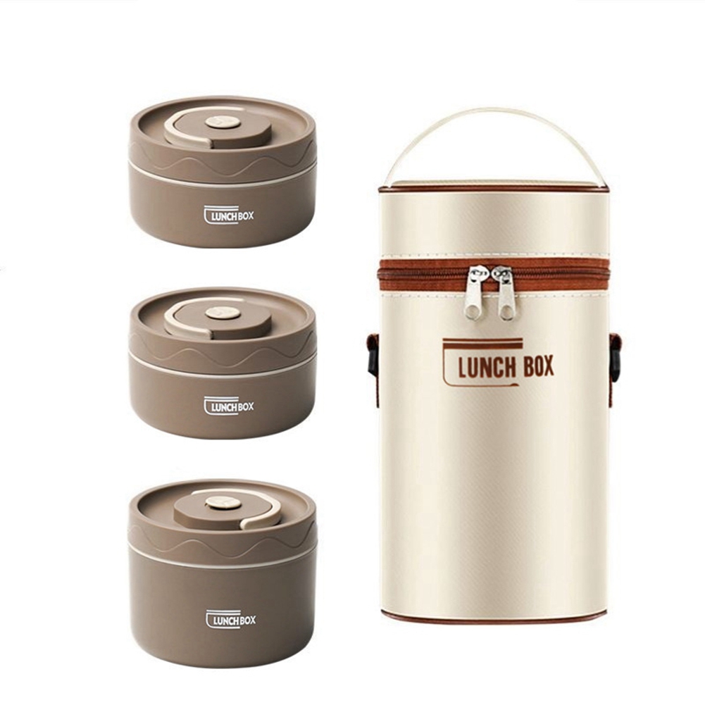 Food Warm Lunch Container,Stainless Steel Thermal Lunch Container Portable9695