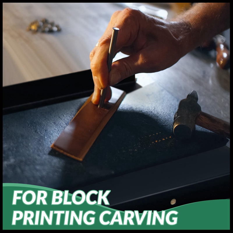 2Pcs Bench Hook Metal Inking Plate Linoleum Printmaking Stop Ink Plate 3874