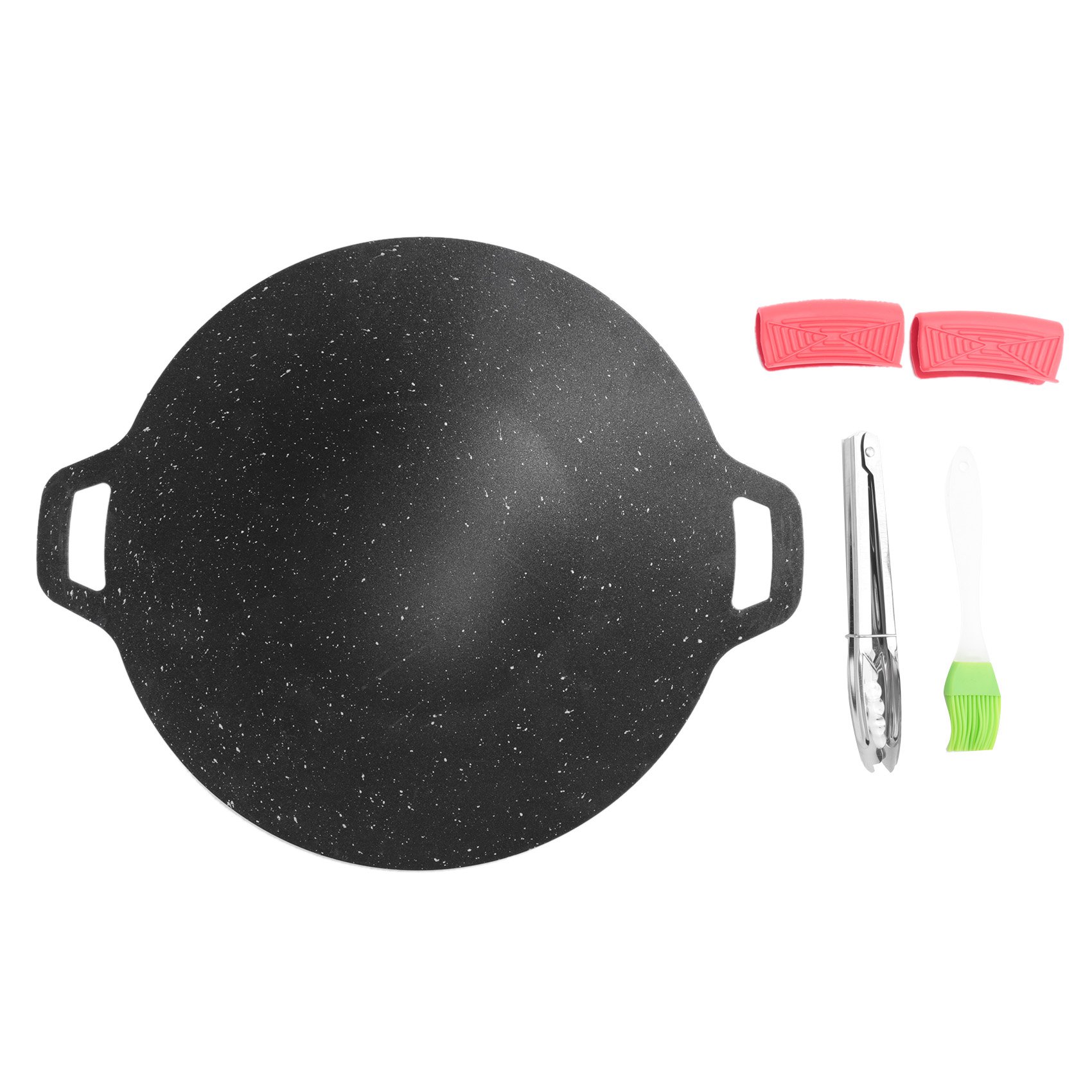 Outdoor Camping Grill Plate Non-Stick Korean Barbecue Plate Barbecue Meat2767