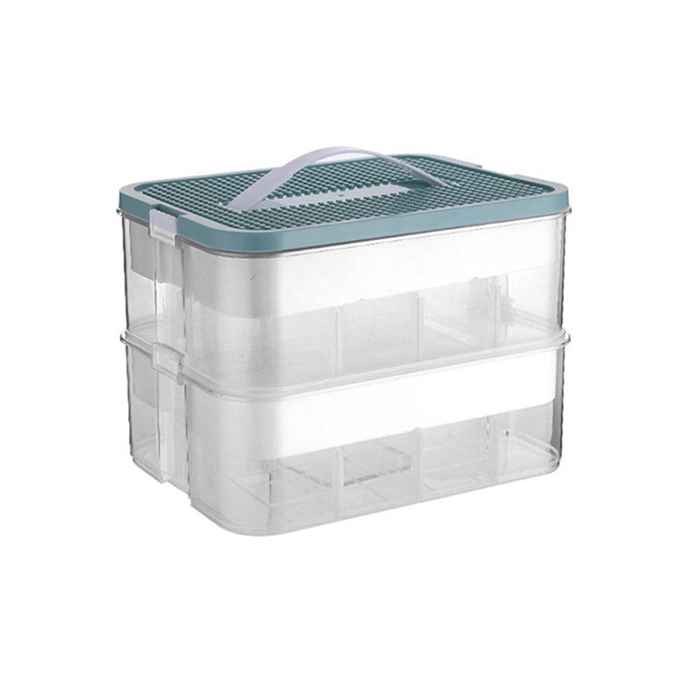 Building Blocks Toys Storage Box for Lids Brick Shaped Plastic Kids Bin6373