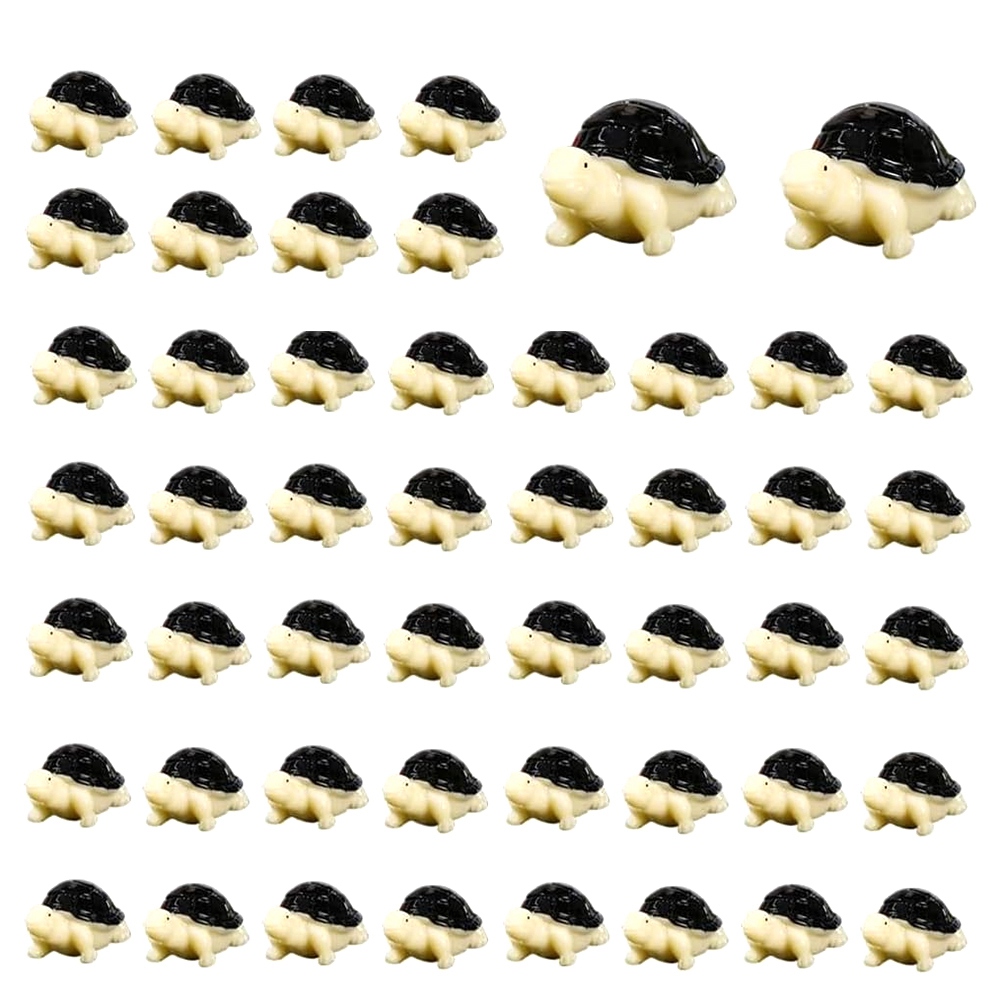 50Pcs Mini Animals Figurines Resin Tiny Animal Miniatures Wild Animal6412